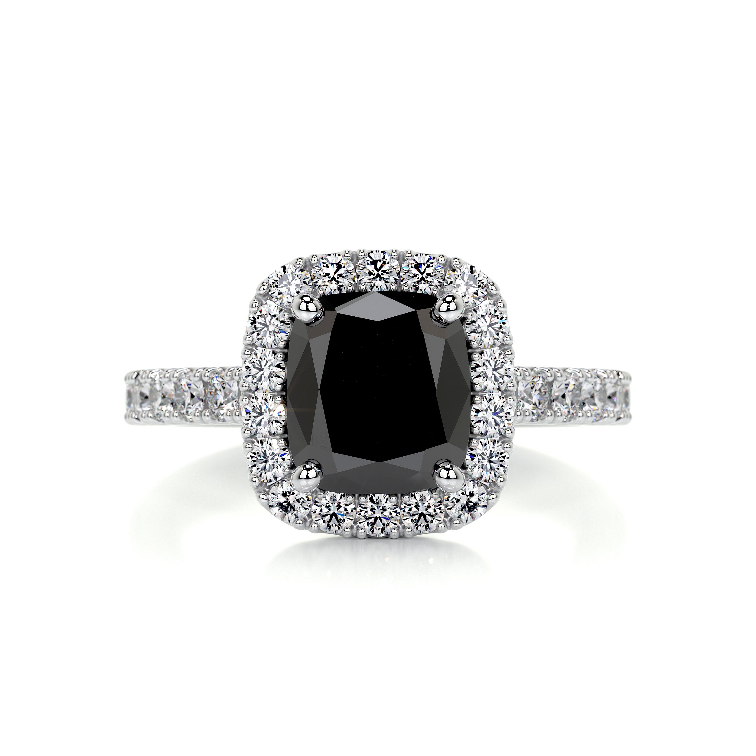 Celeste Diamond Engagement Ring -14K White Gold