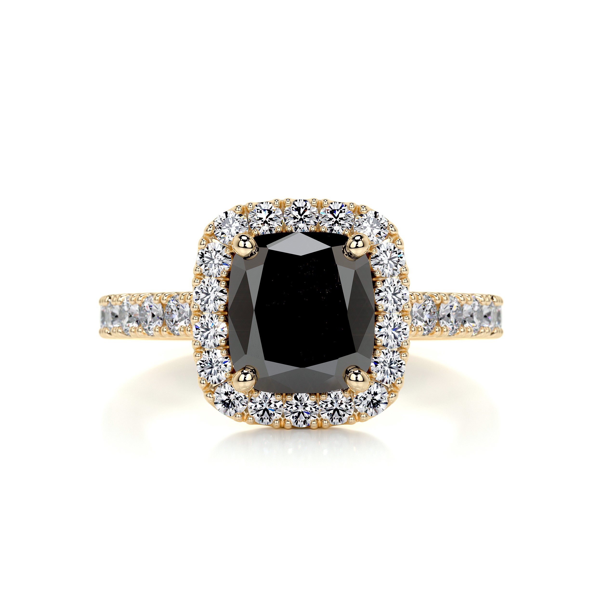 Celeste Diamond Engagement Ring -18K Yellow Gold