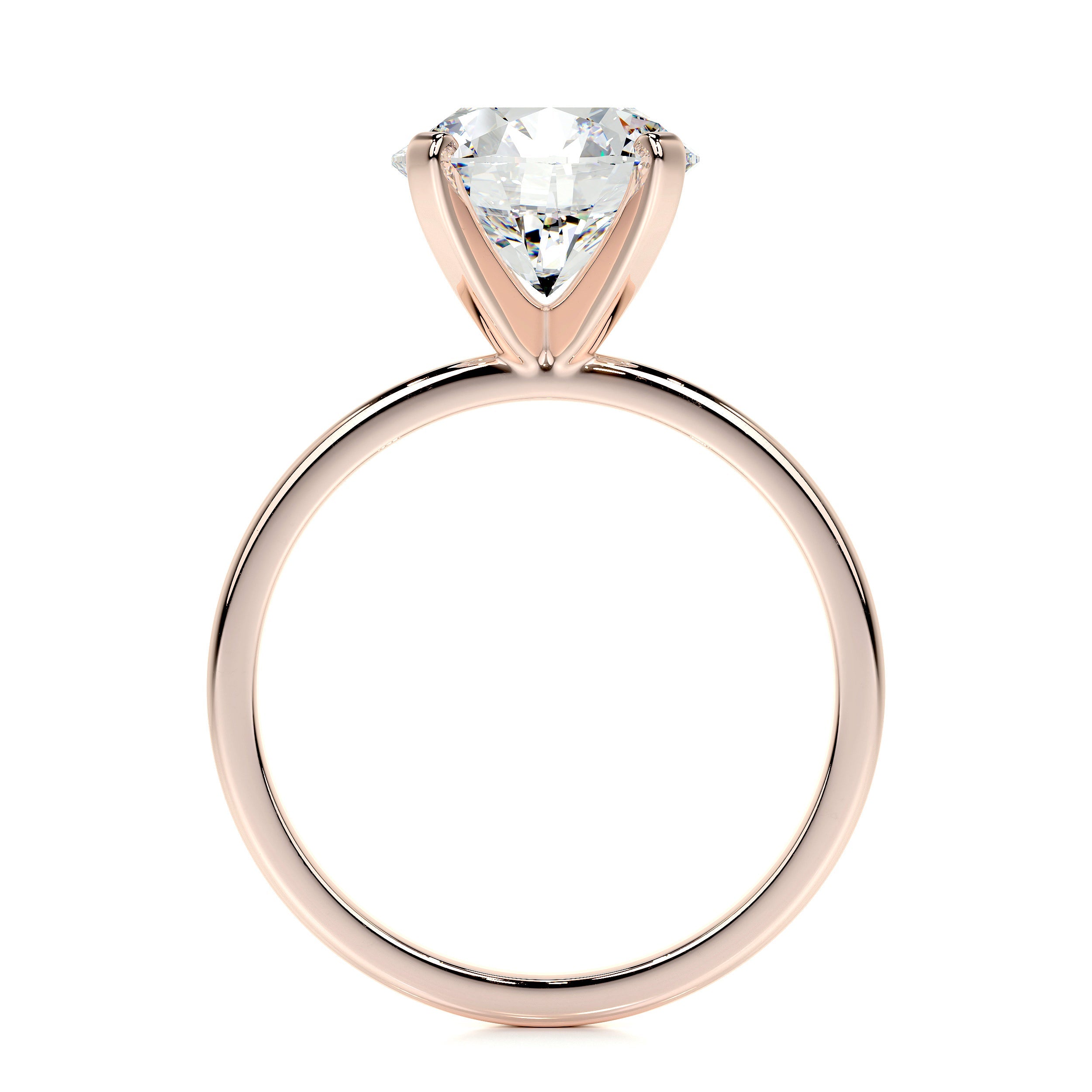 Jessica Lab Grown Diamond Ring (3 Carat) -14K Rose Gold