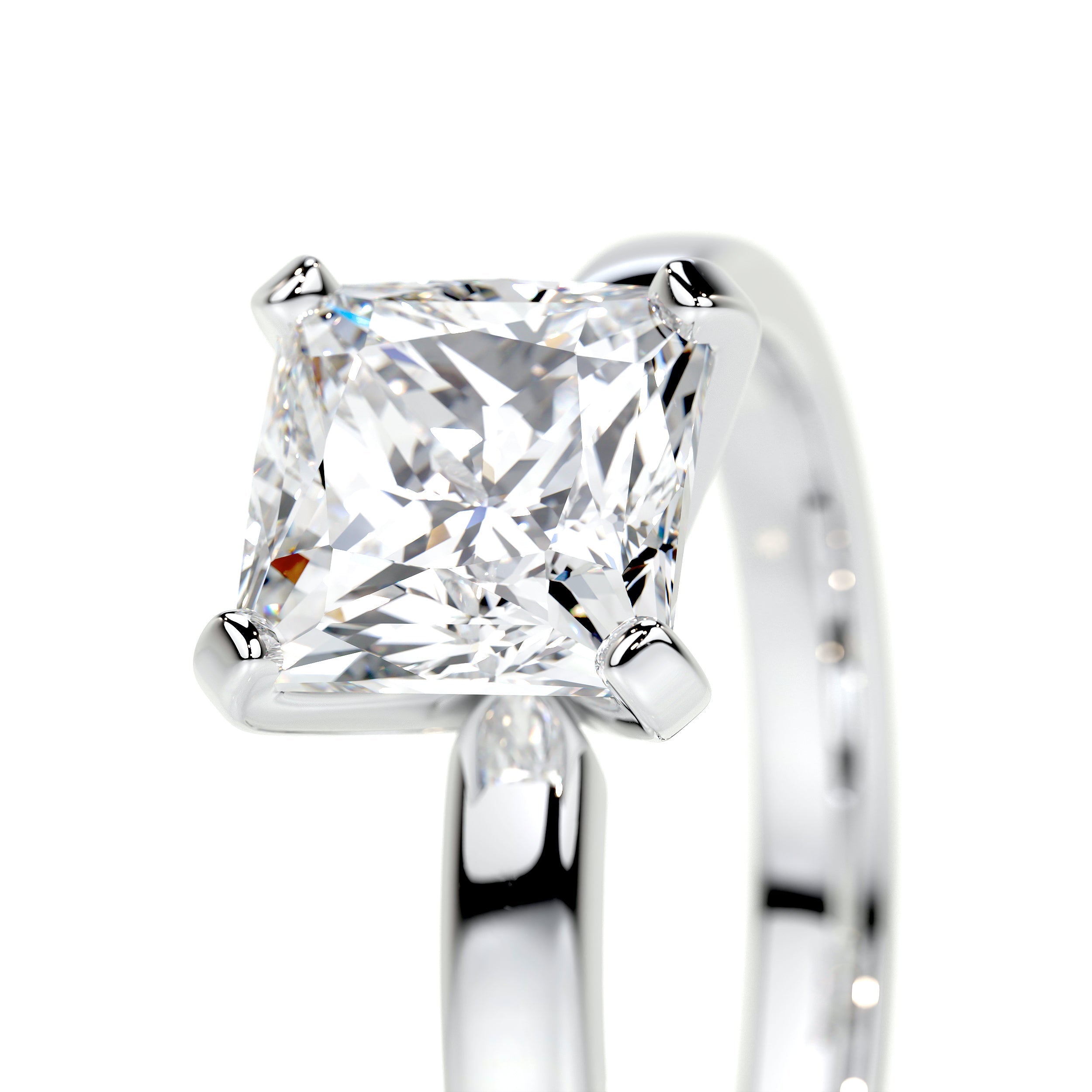 Isabelle Lab Grown Diamond Ring   (1.5 Carat) -14K White Gold