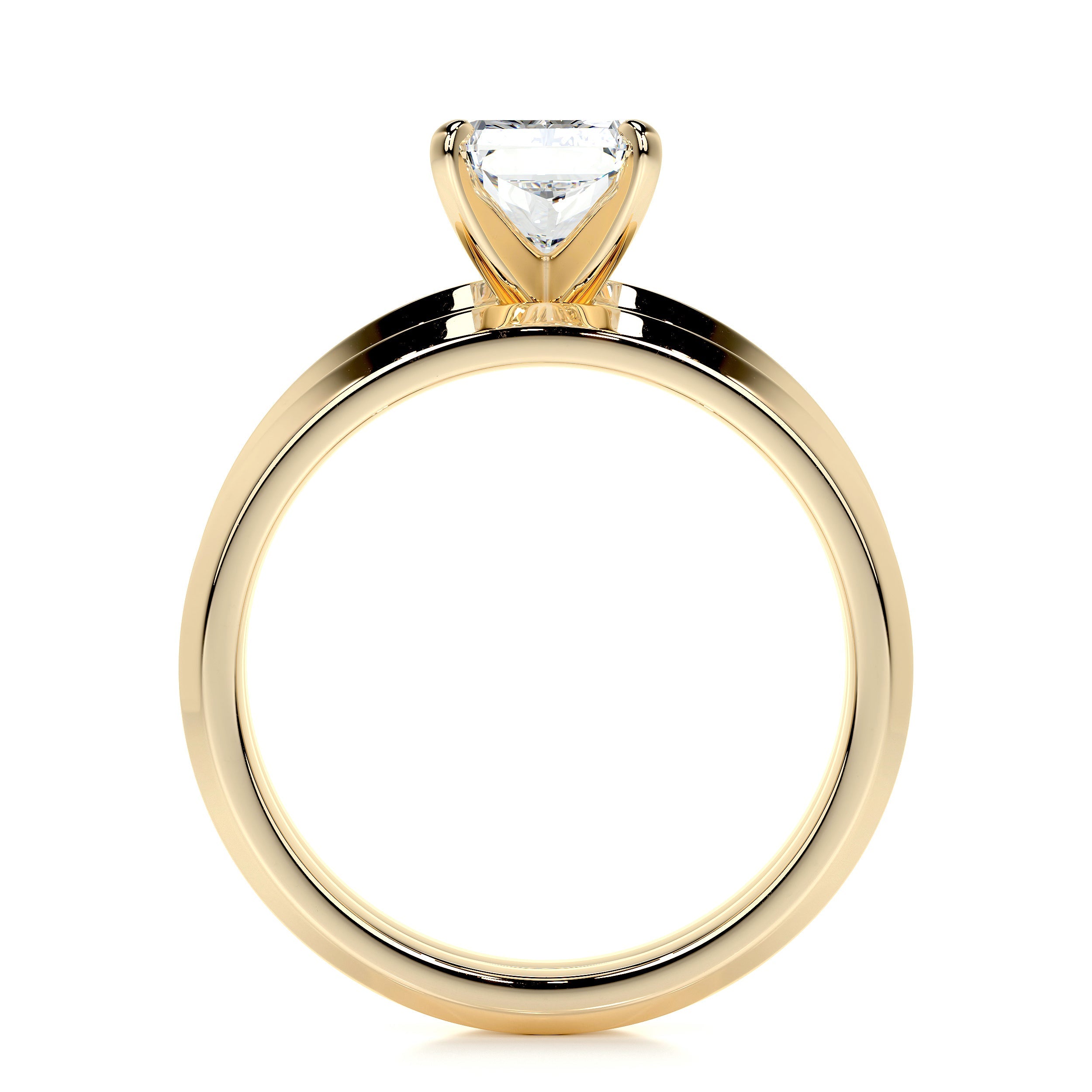 Carolina Lab Grown Diamond Bridal Set (2 Carat) -18K Yellow Gold