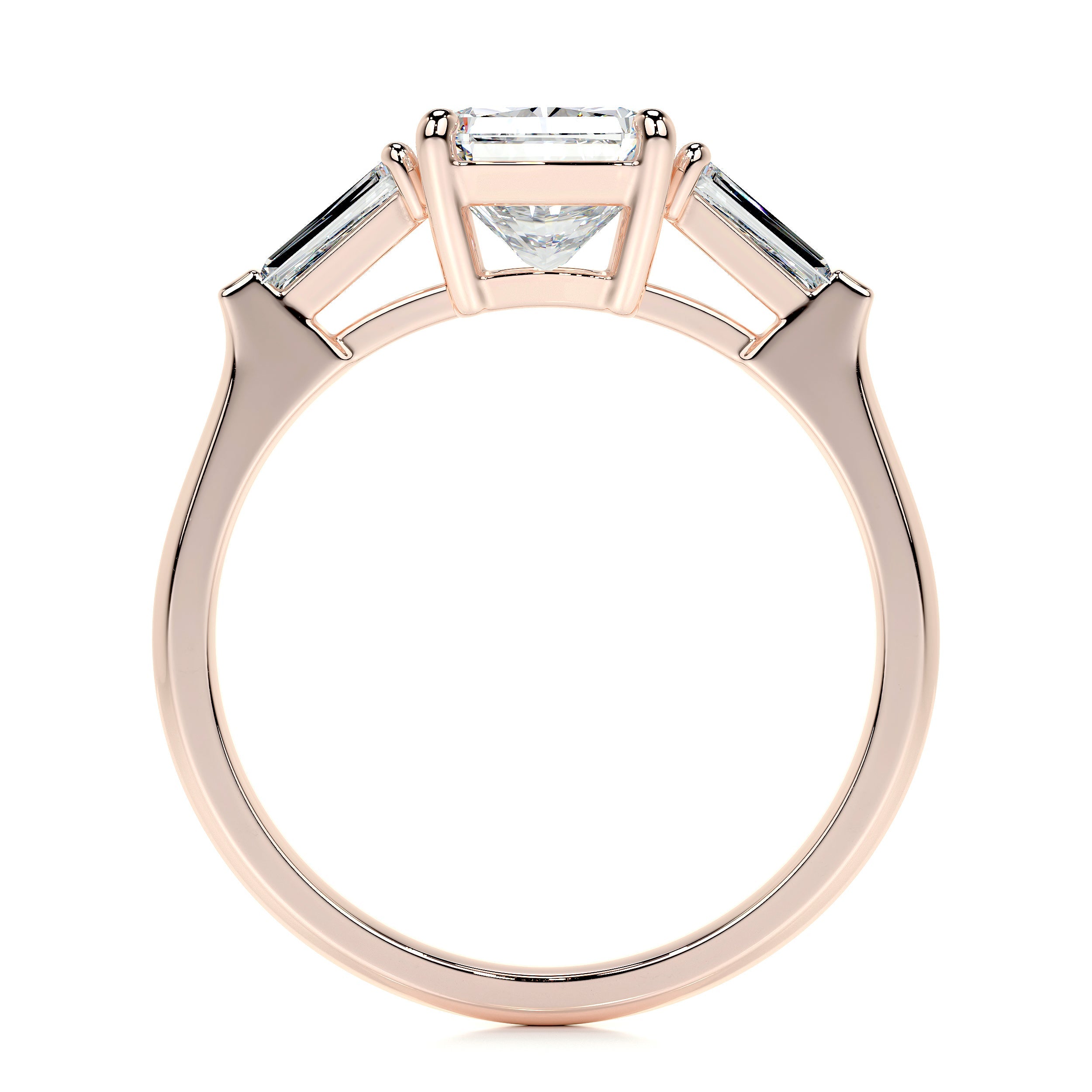 Skylar Lab Grown Diamond Ring -14K Rose Gold