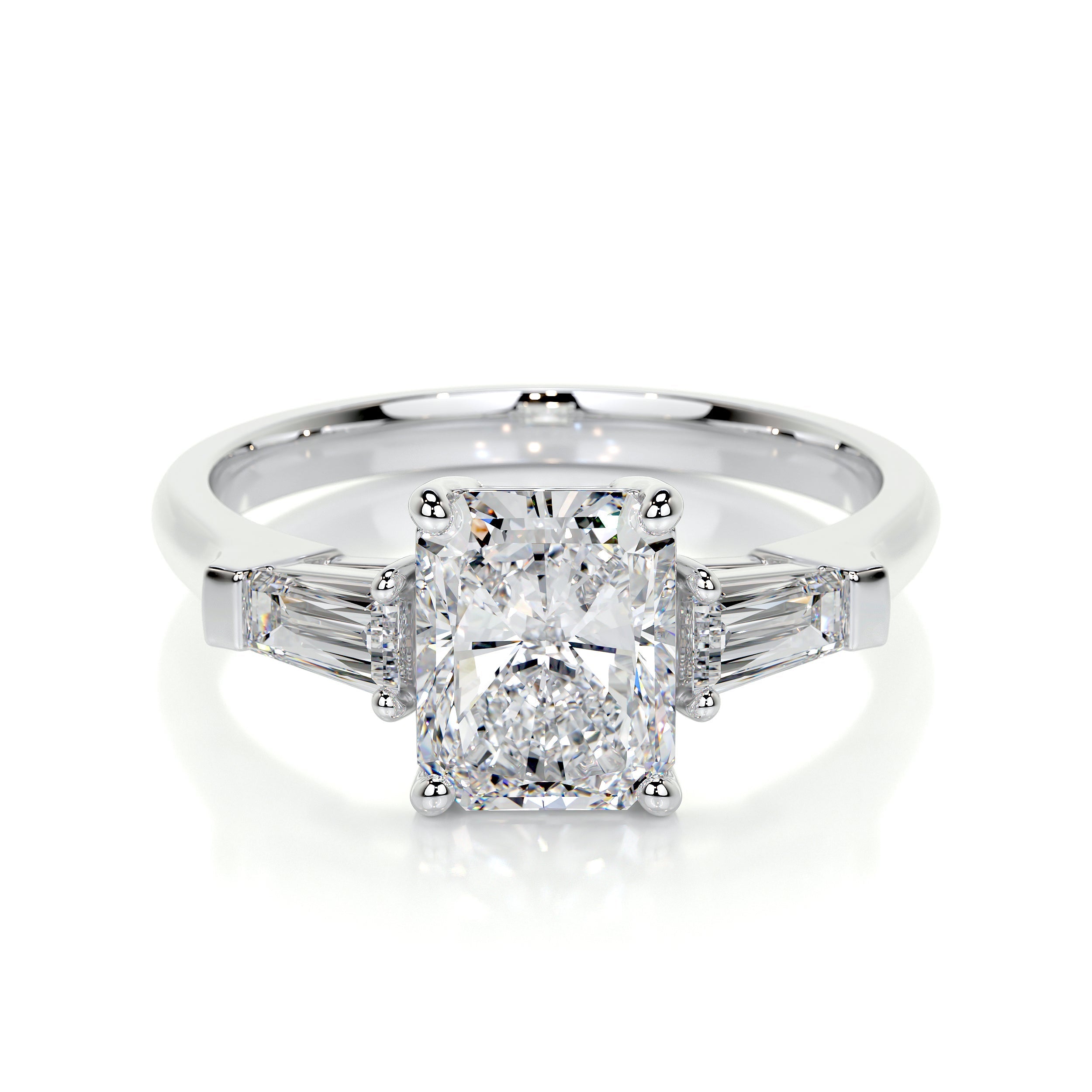 Skylar Lab Grown Diamond Ring -14K White Gold