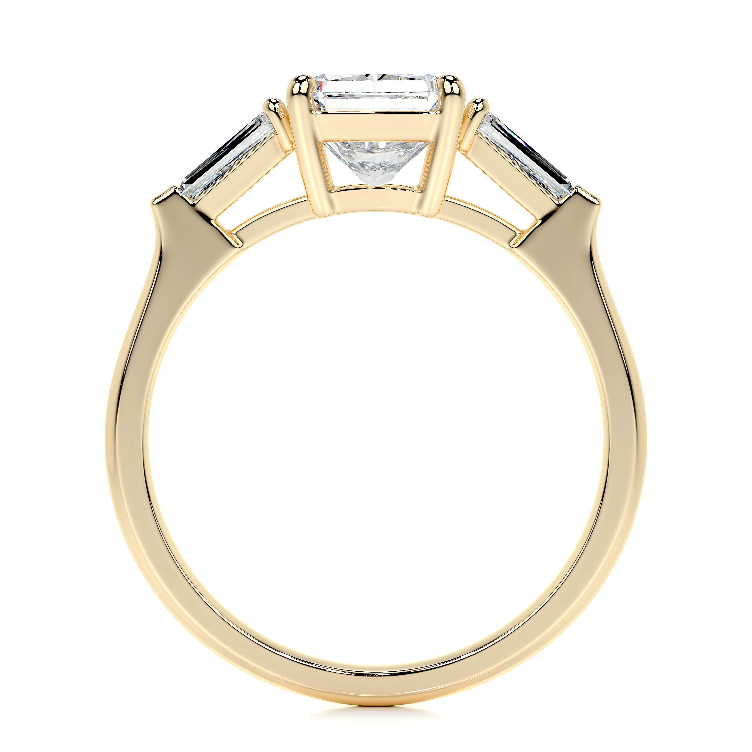 Skylar Lab Grown Diamond Ring -18K Yellow Gold