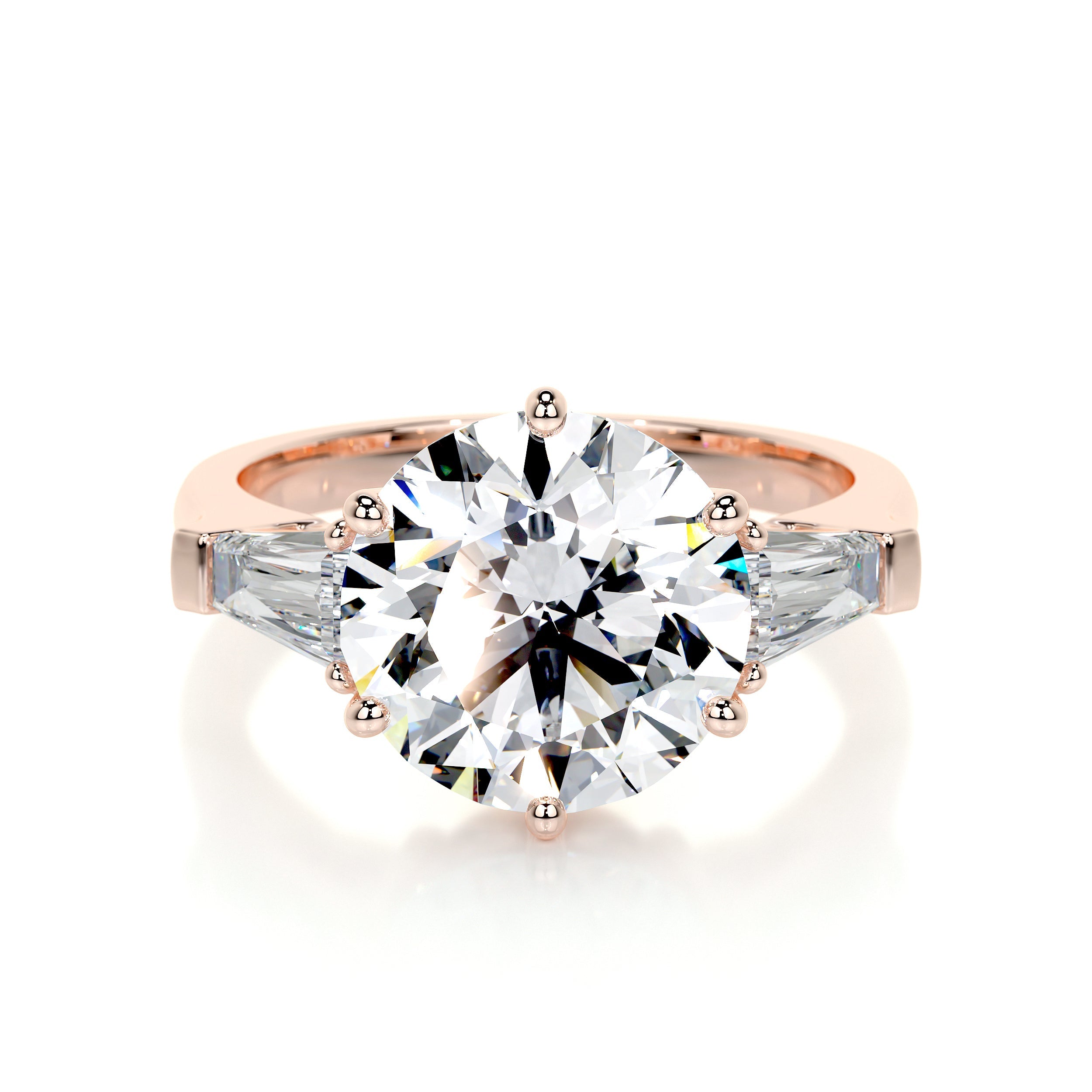 Skylar Lab Grown Diamond Ring -14K Rose Gold