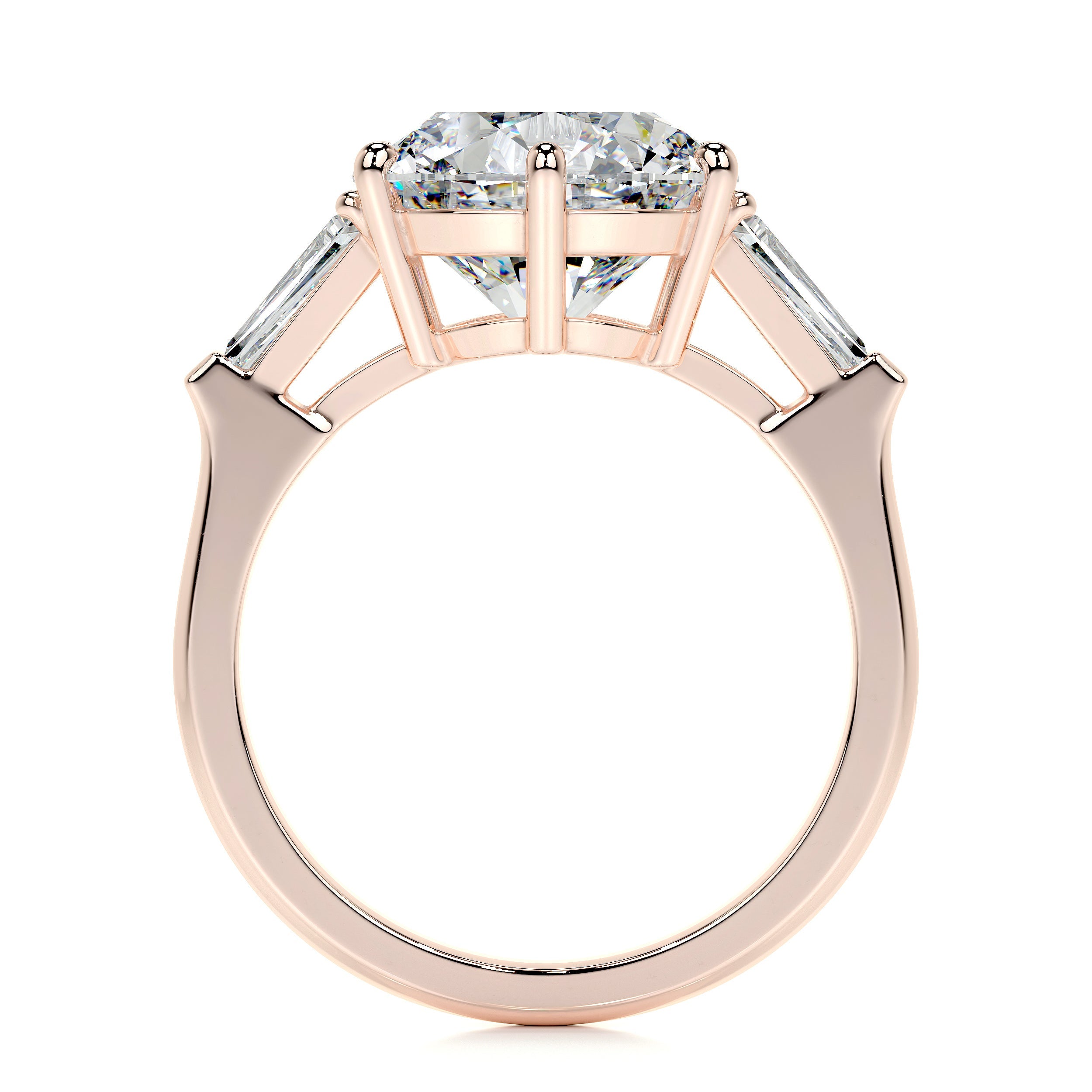 Skylar Lab Grown Diamond Ring -14K Rose Gold