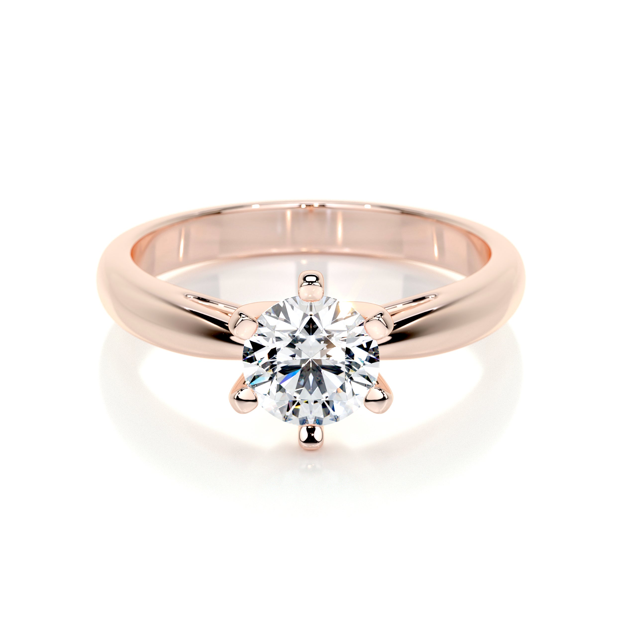 Samantha Lab Grown Diamond Ring -14K Rose Gold
