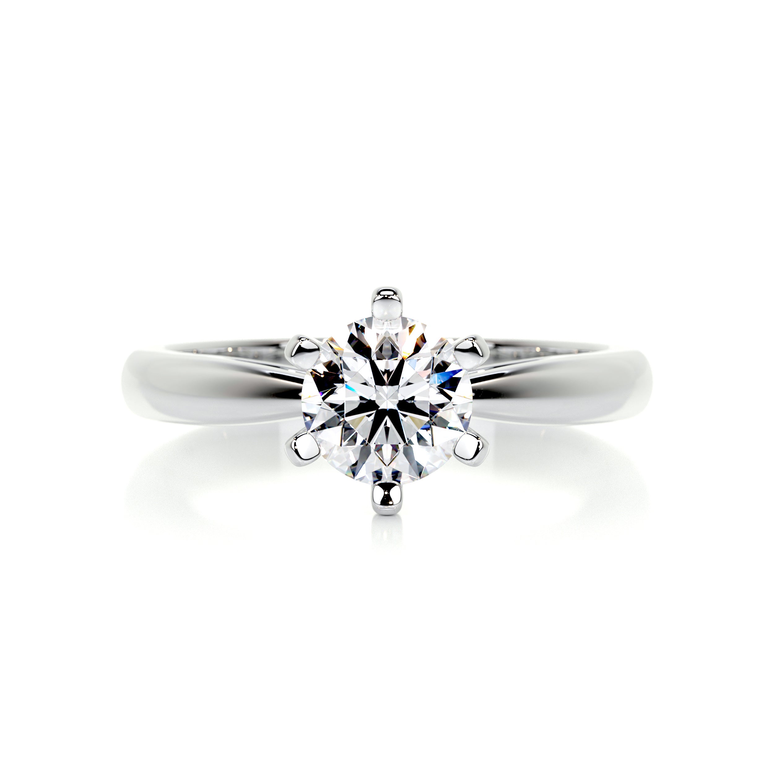 Diana Diamond Engagement Ring -14K White Gold
