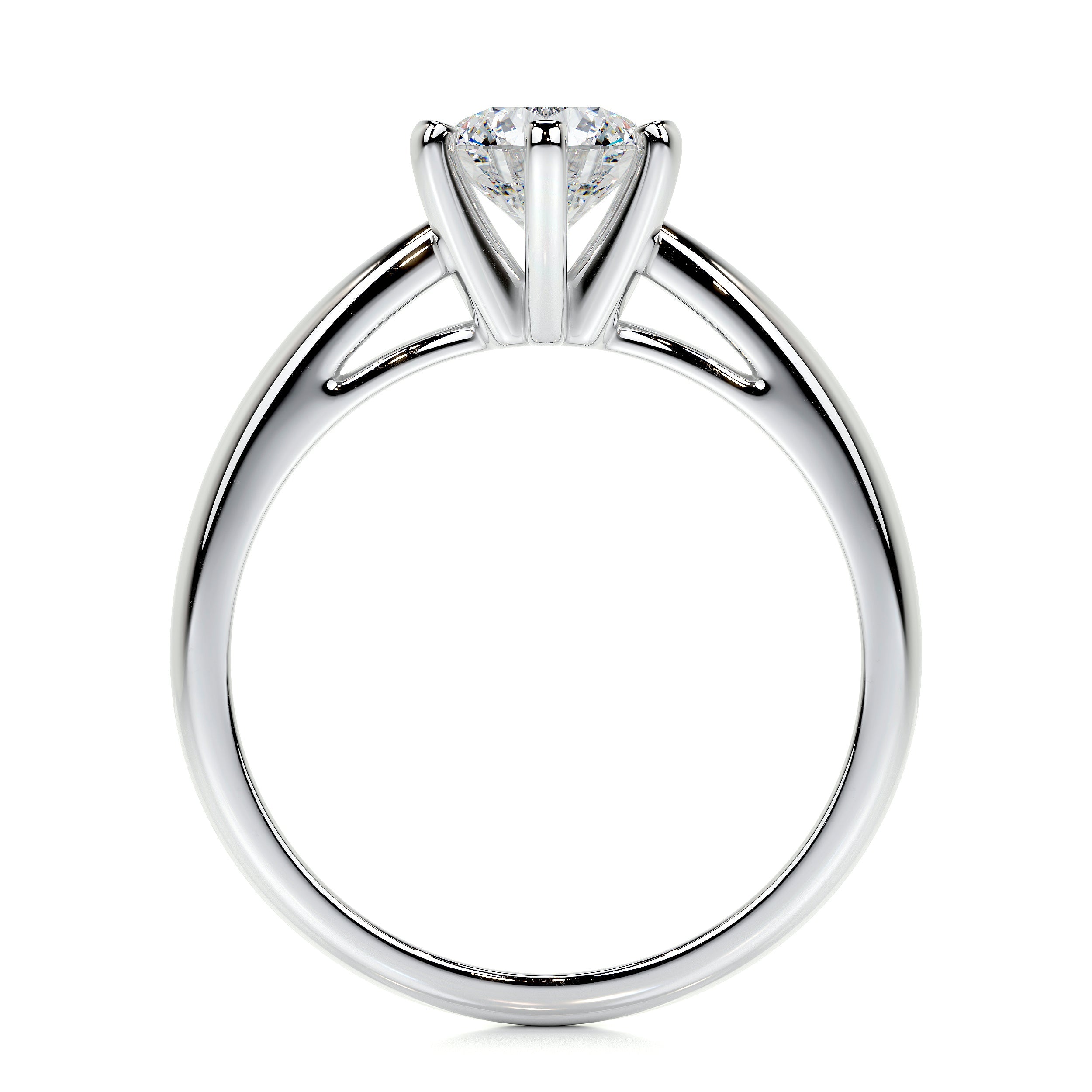 Diana Lab Grown Diamond Ring (0.75 Carat) -14K White Gold