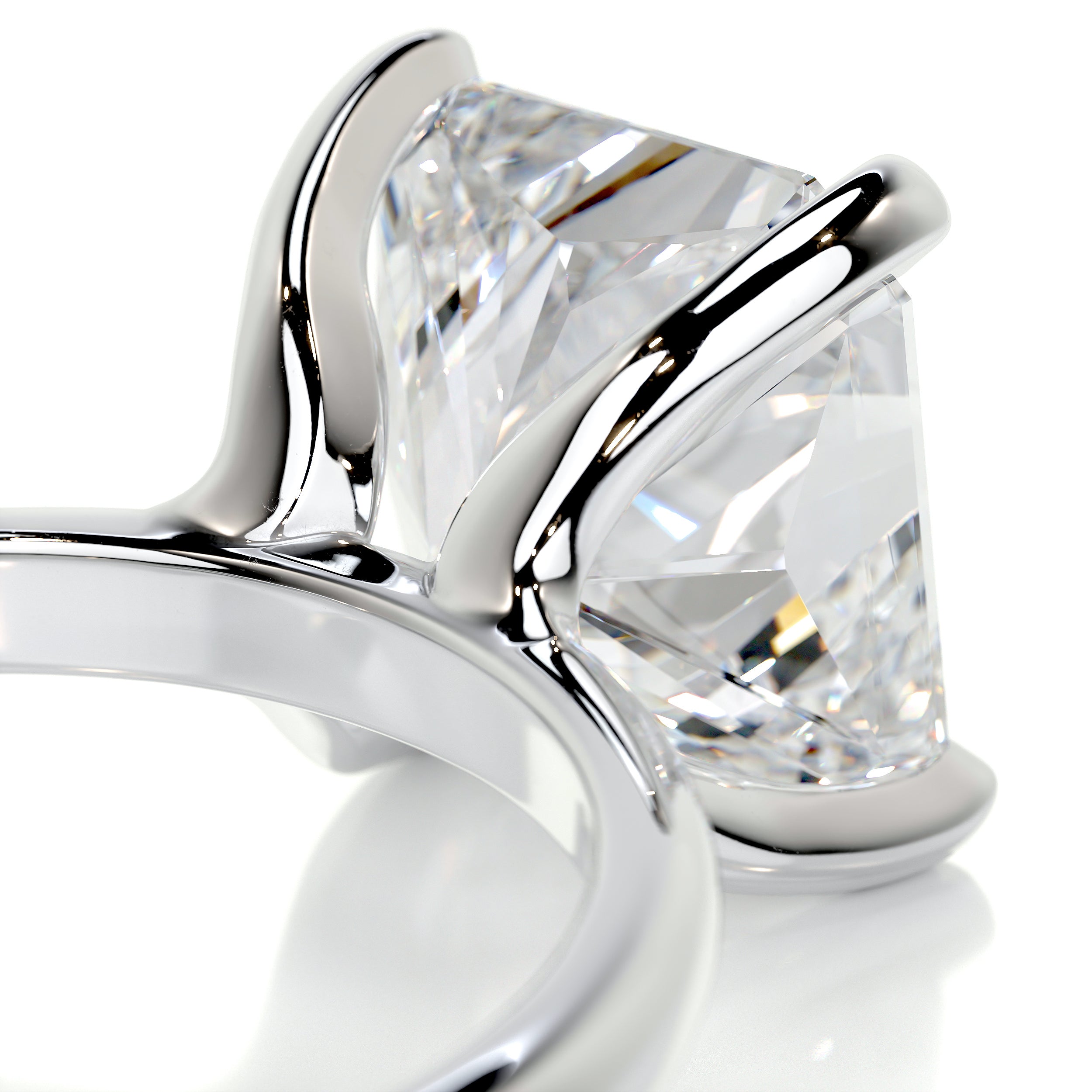 Julianna Diamond Engagement Ring -14K White Gold