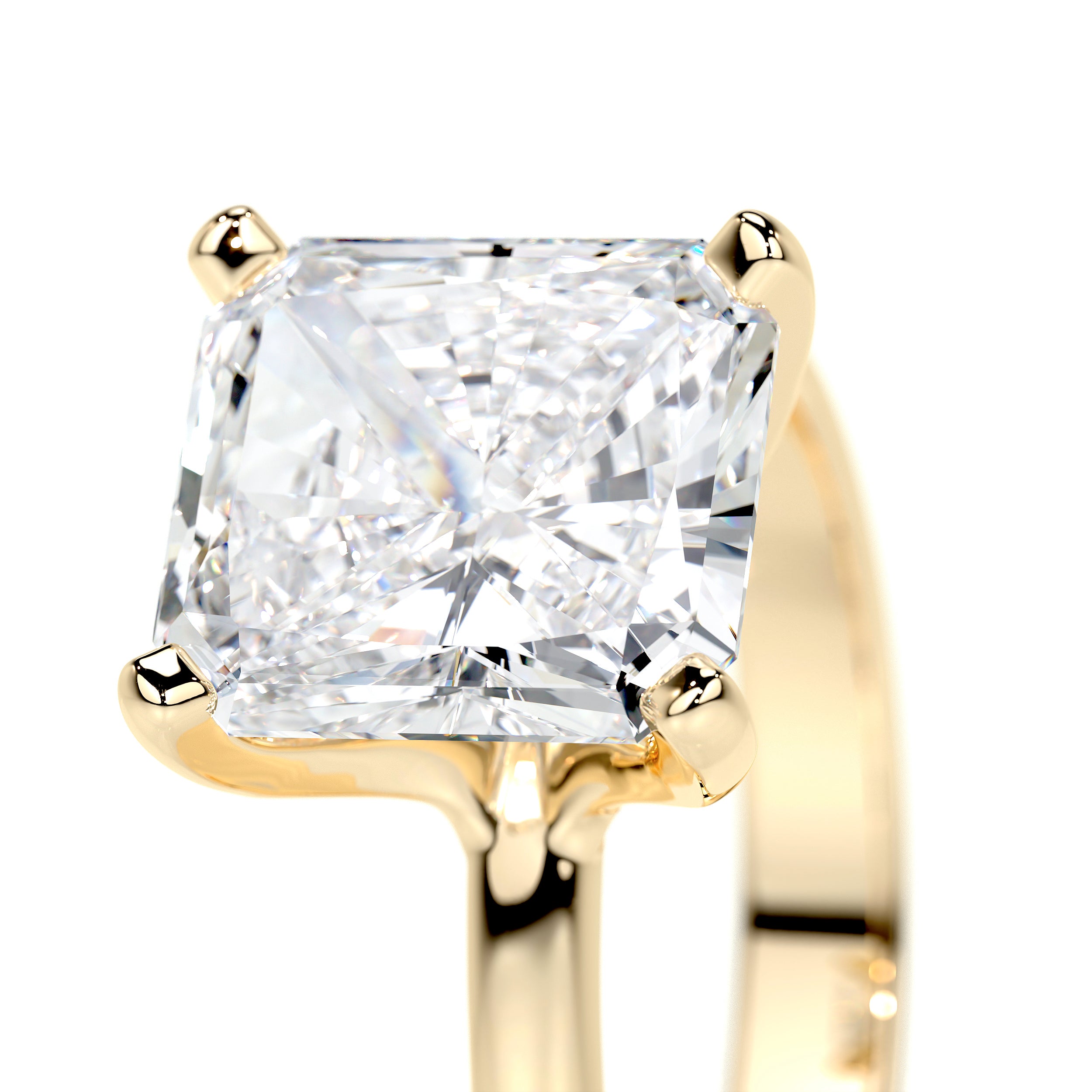 Julianna Lab Grown Diamond Ring -18K Yellow Gold