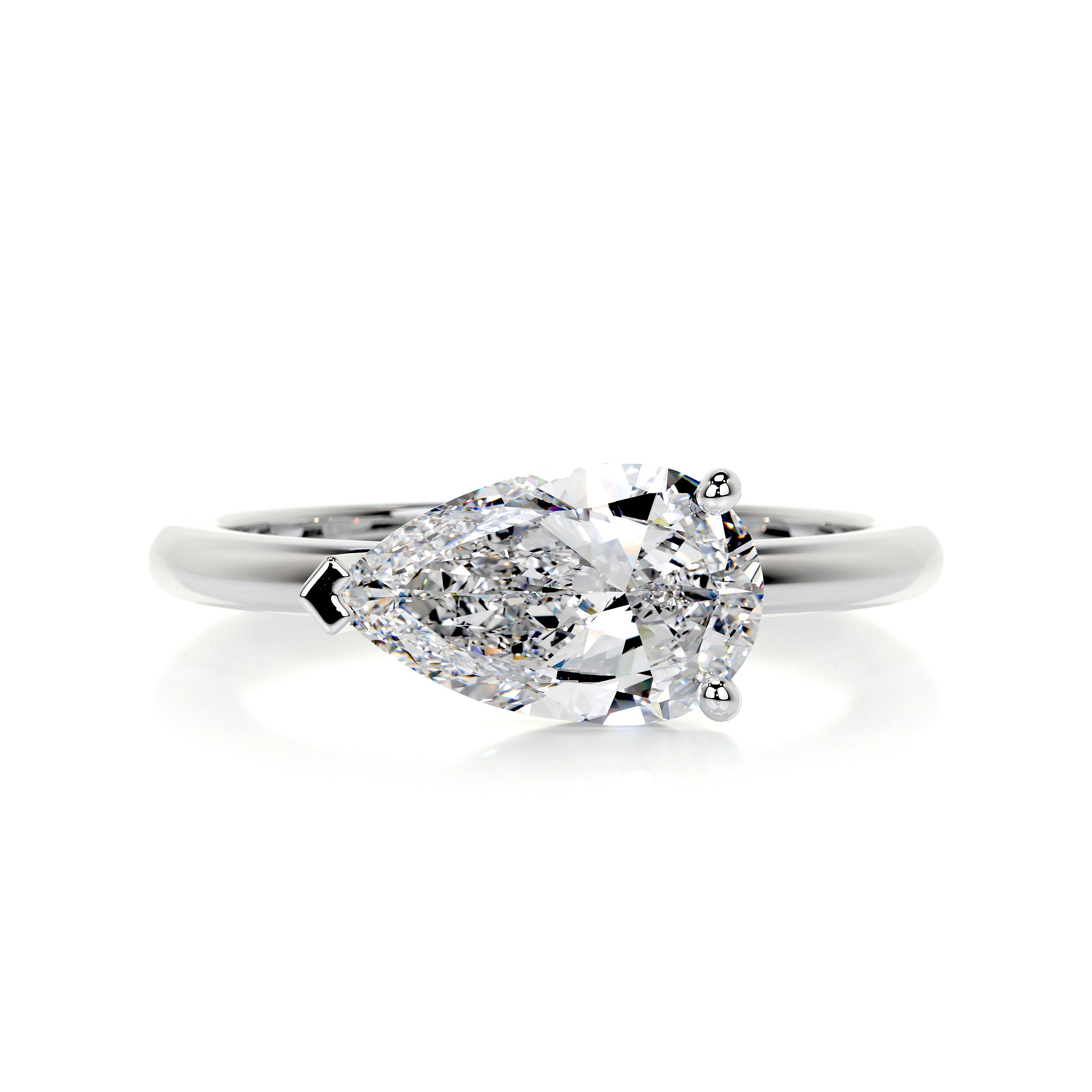 Miriam Diamond Engagement Ring -14K White Gold