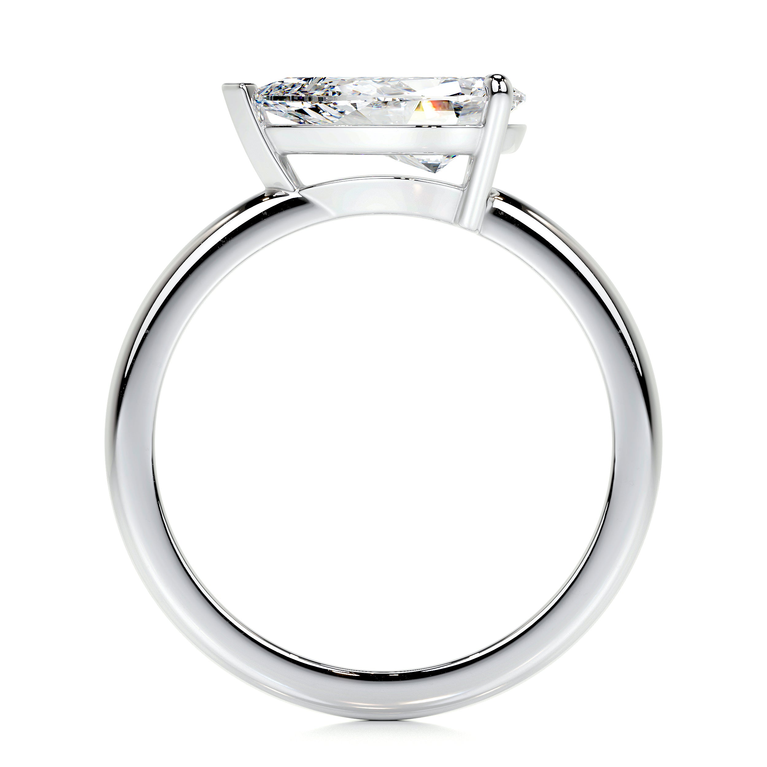 Miriam Lab Grown Diamond Ring -14K White Gold