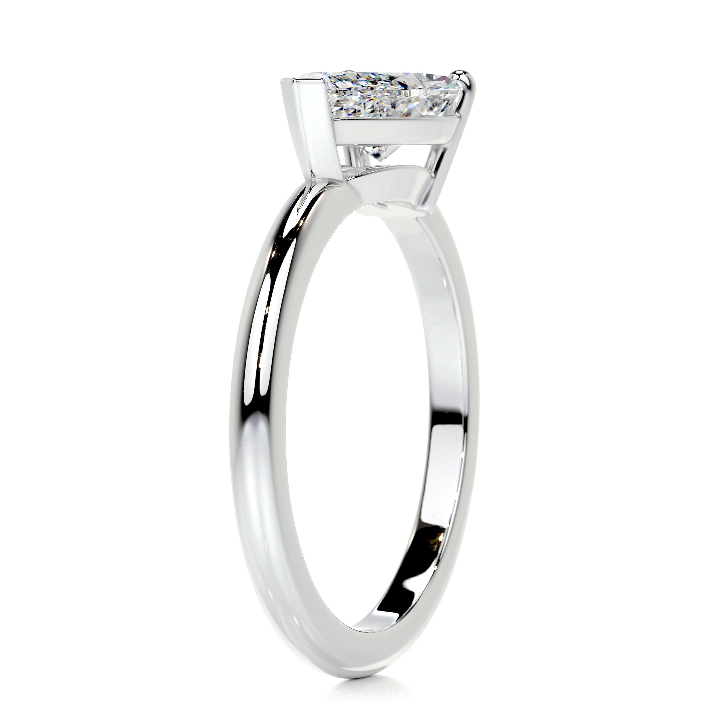 Miriam Diamond Engagement Ring -14K White Gold