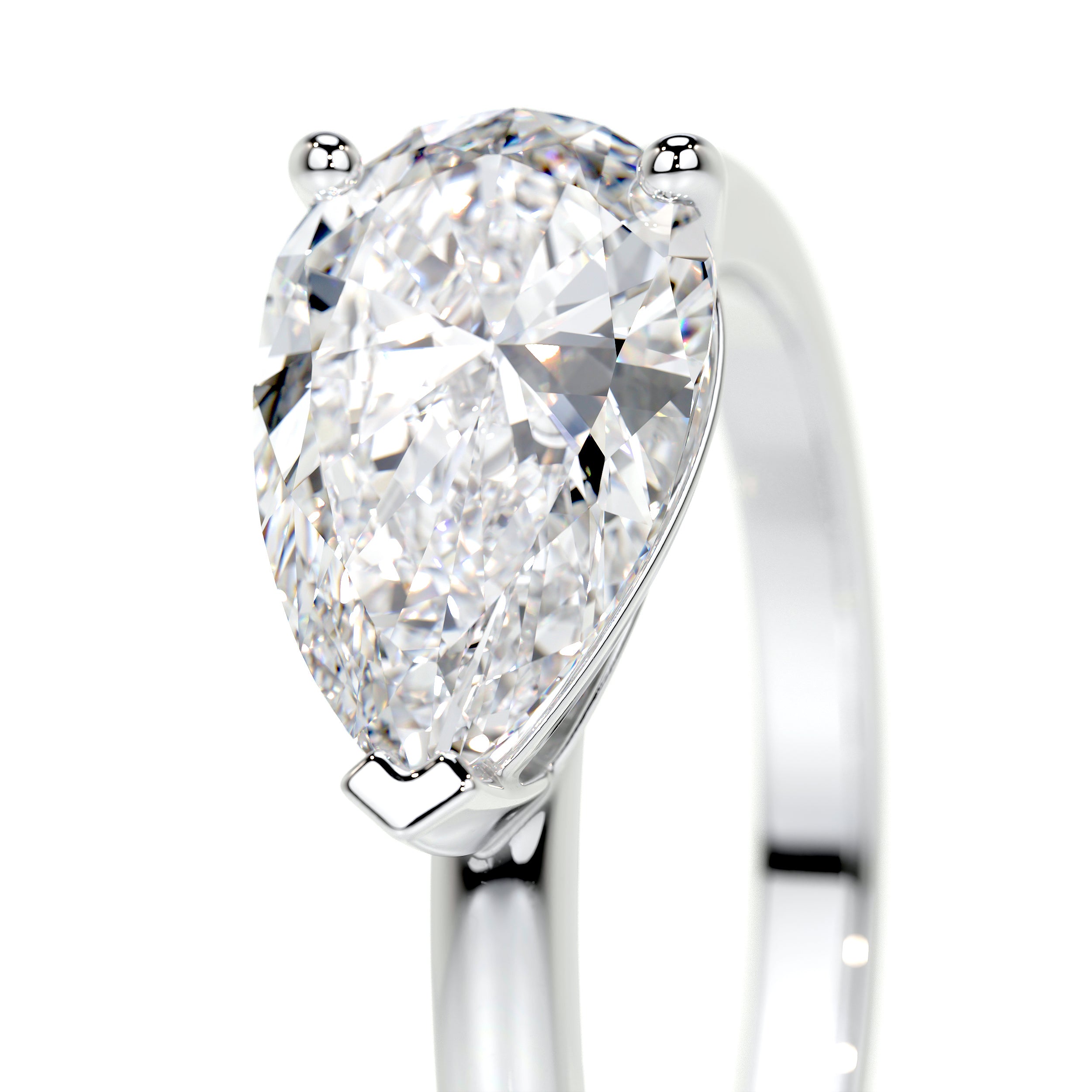 Miriam Lab Grown Diamond Ring -14K White Gold