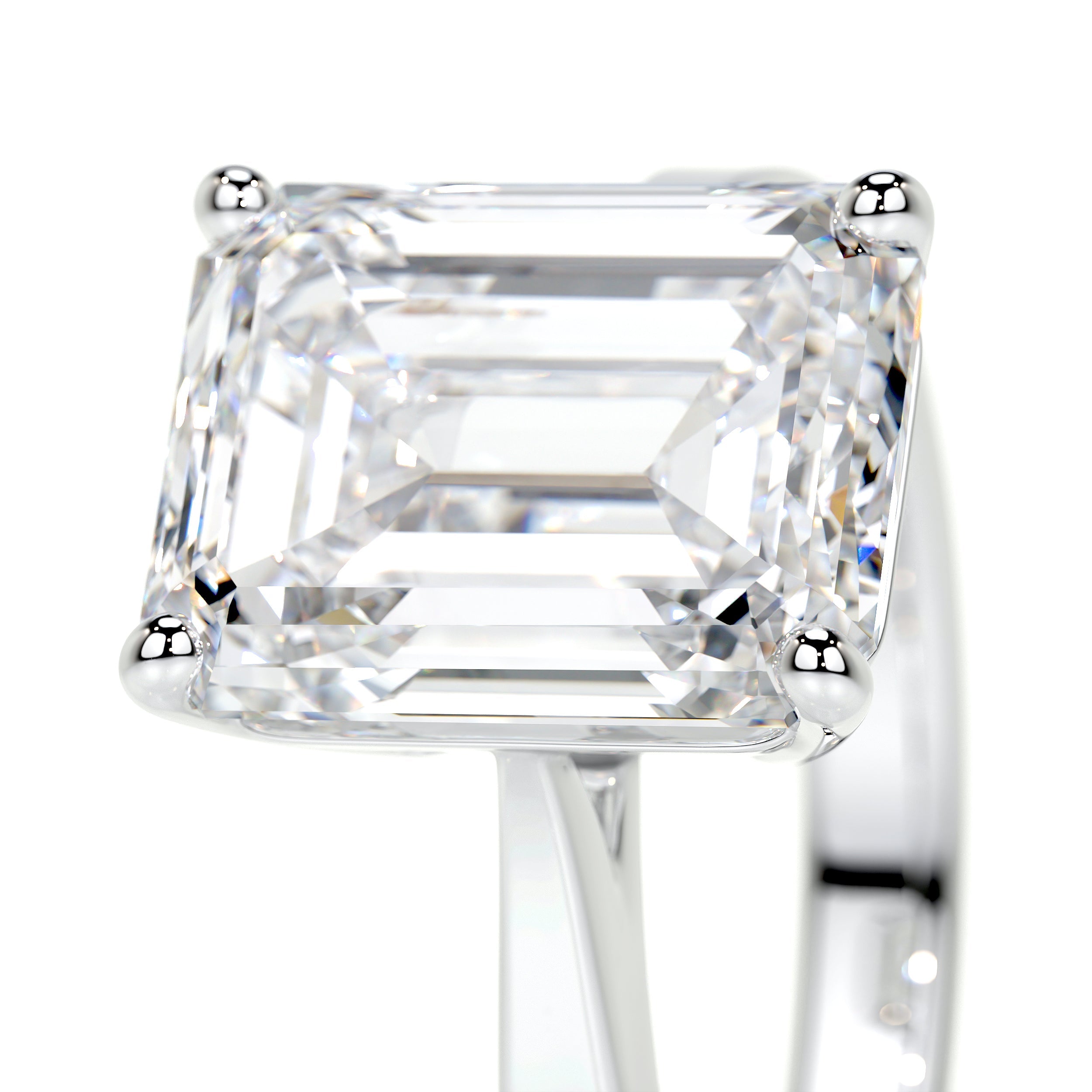 Mariana Lab Grown Diamond Ring (4 Carat) -Platinum