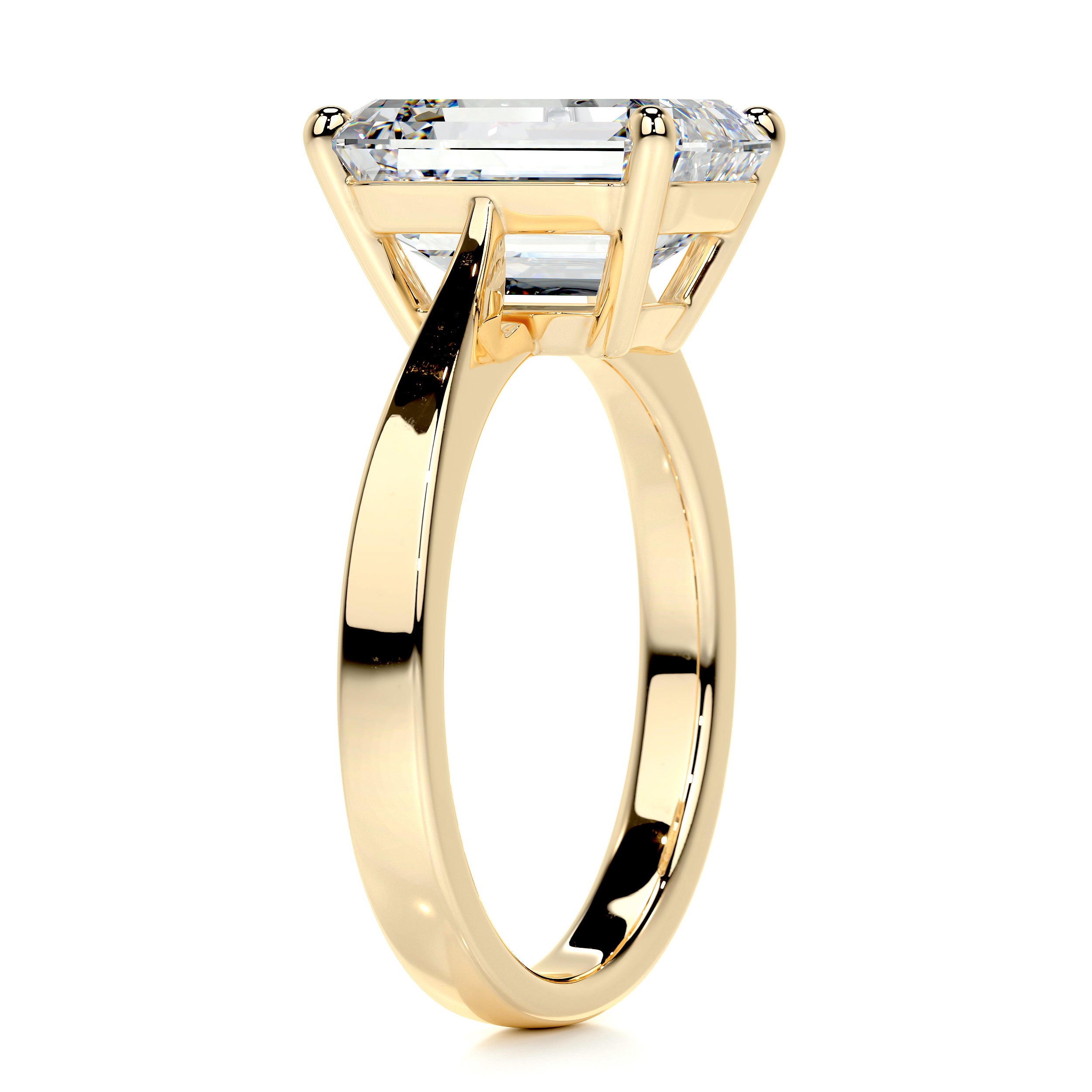 Mariana Diamond Engagement Ring -18K Yellow Gold