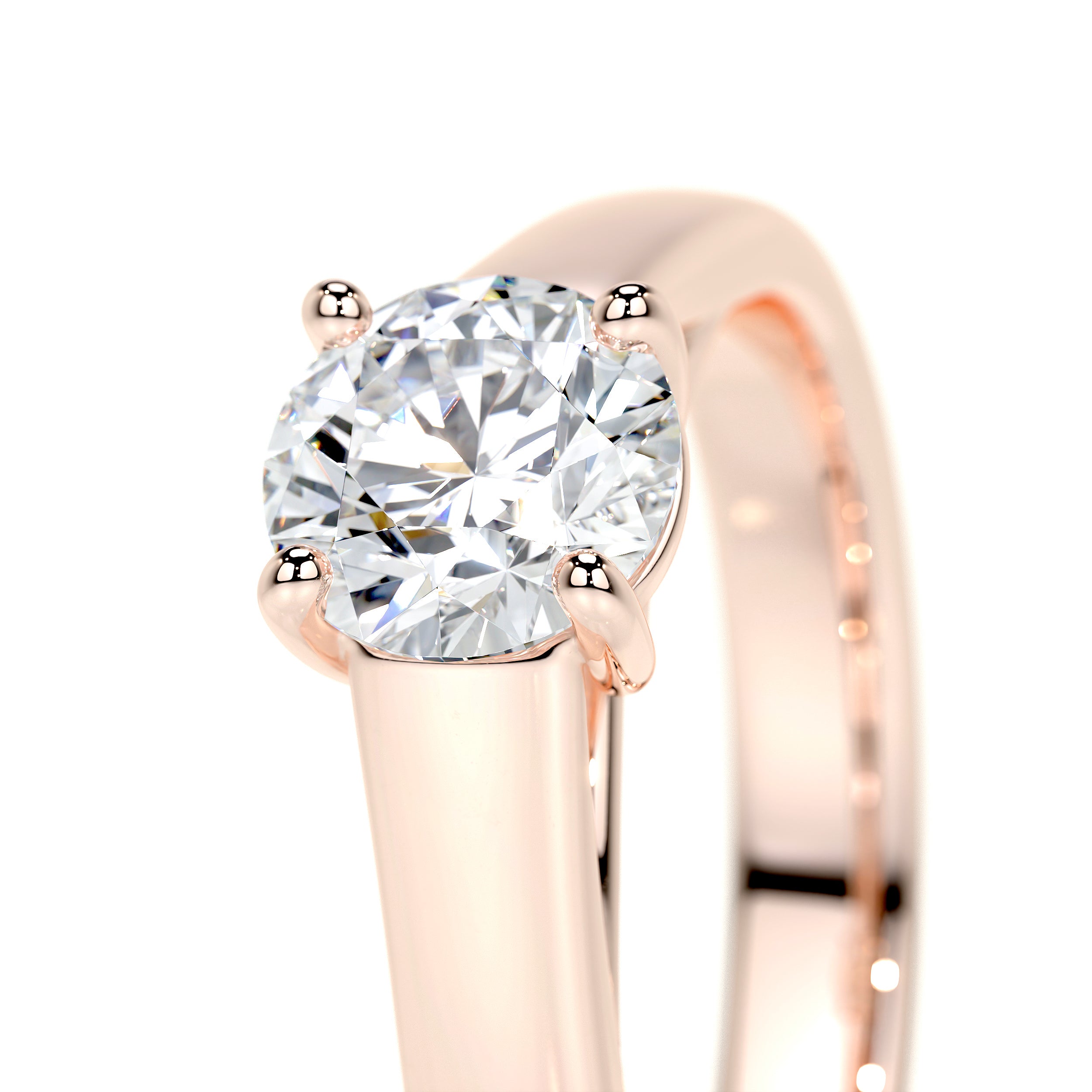 Nola Lab Grown Diamond Ring -14K Rose Gold