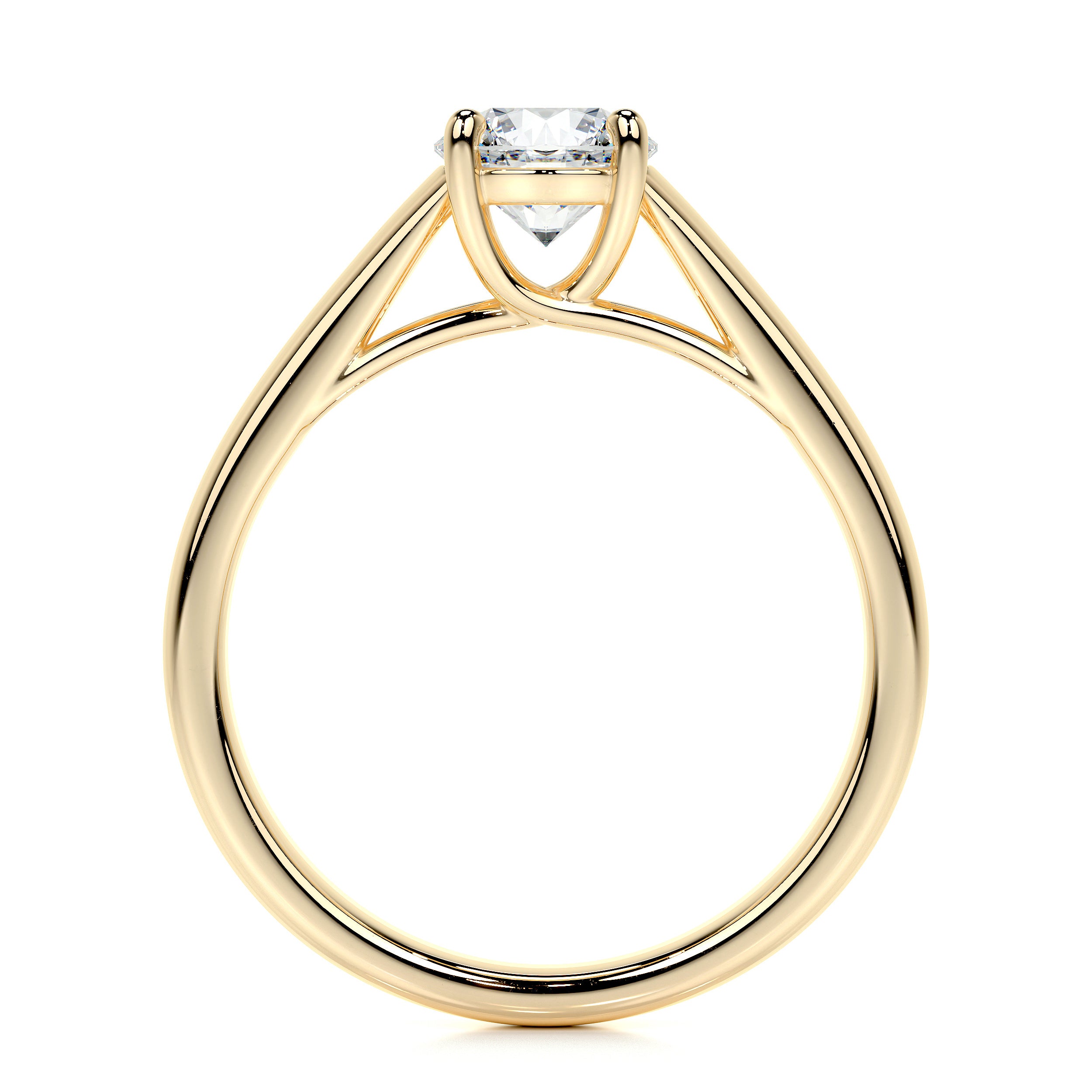 Nola Lab Grown Diamond Ring -18K Yellow Gold