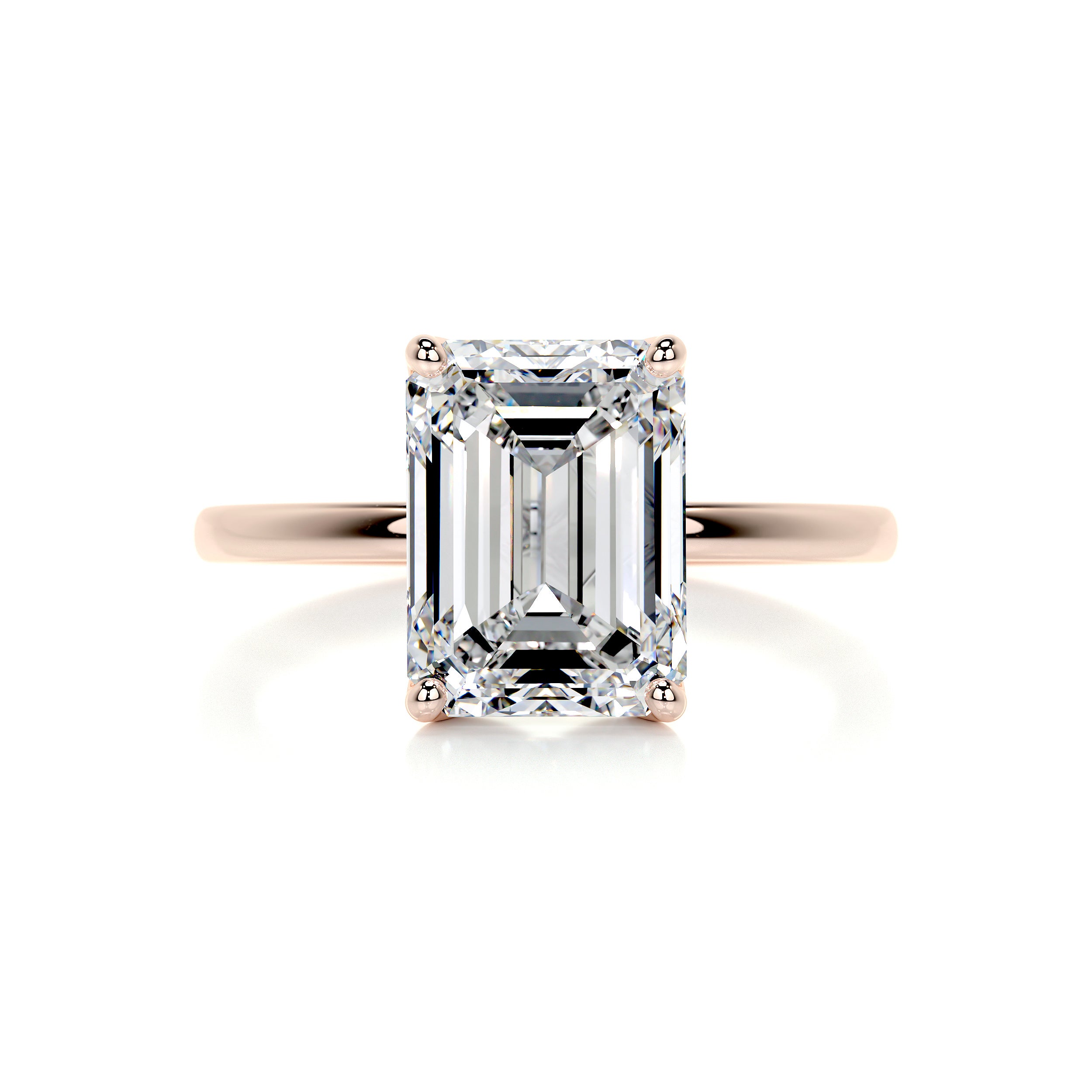 Phoenix Diamond Engagement Ring -14K Rose Gold