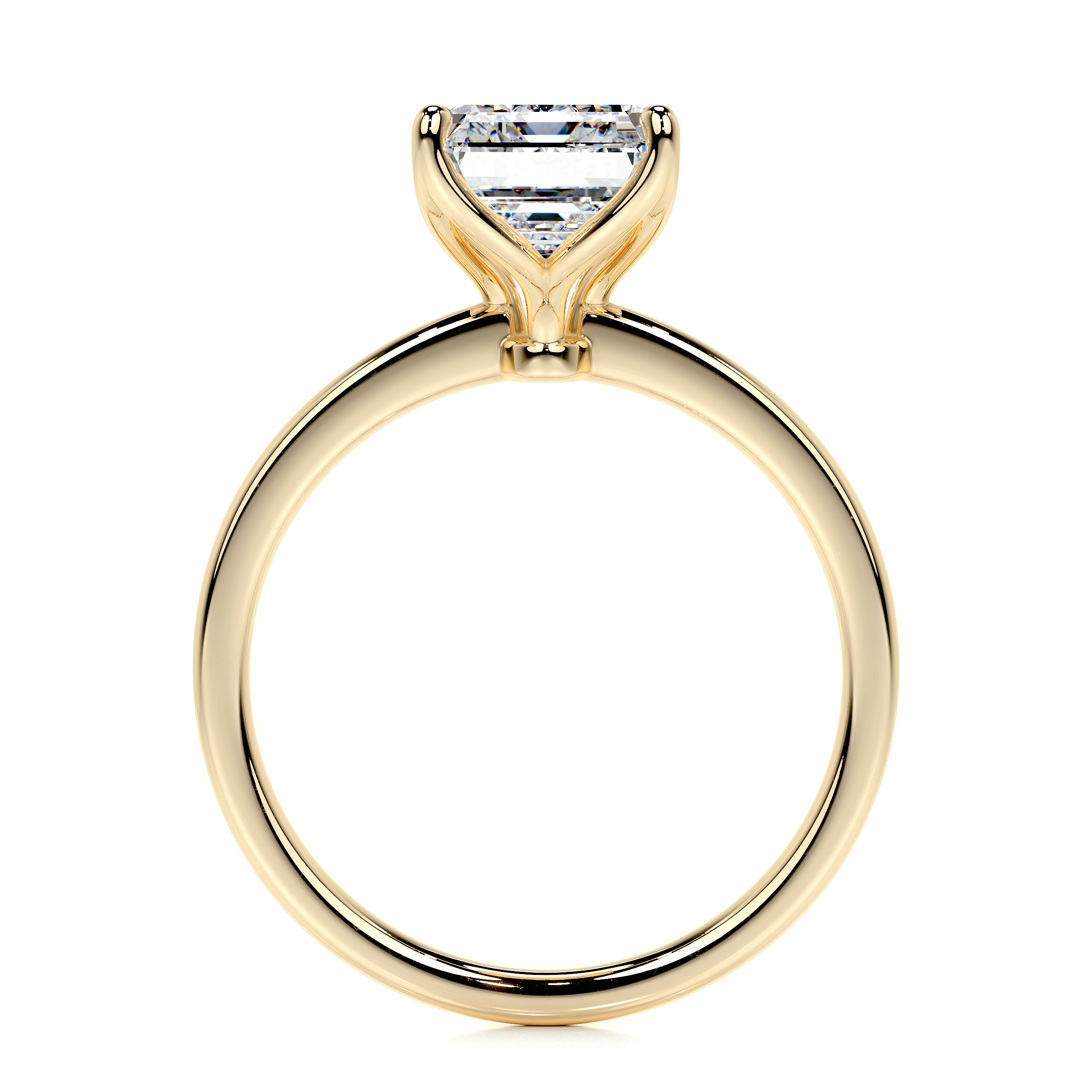 Phoenix Lab Grown Diamond Ring -18K Yellow Gold