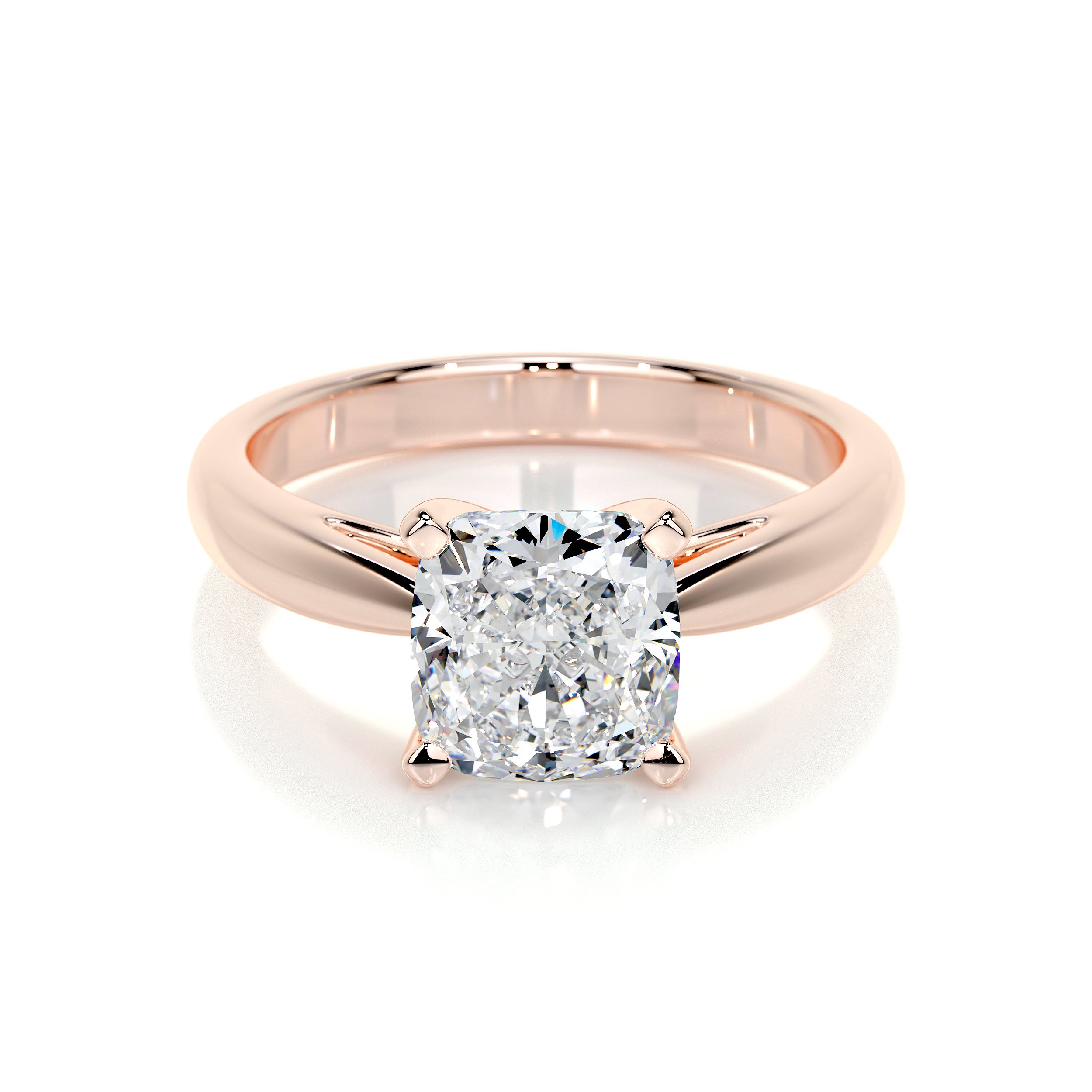 Diana Lab Grown Diamond Ring -14K Rose Gold