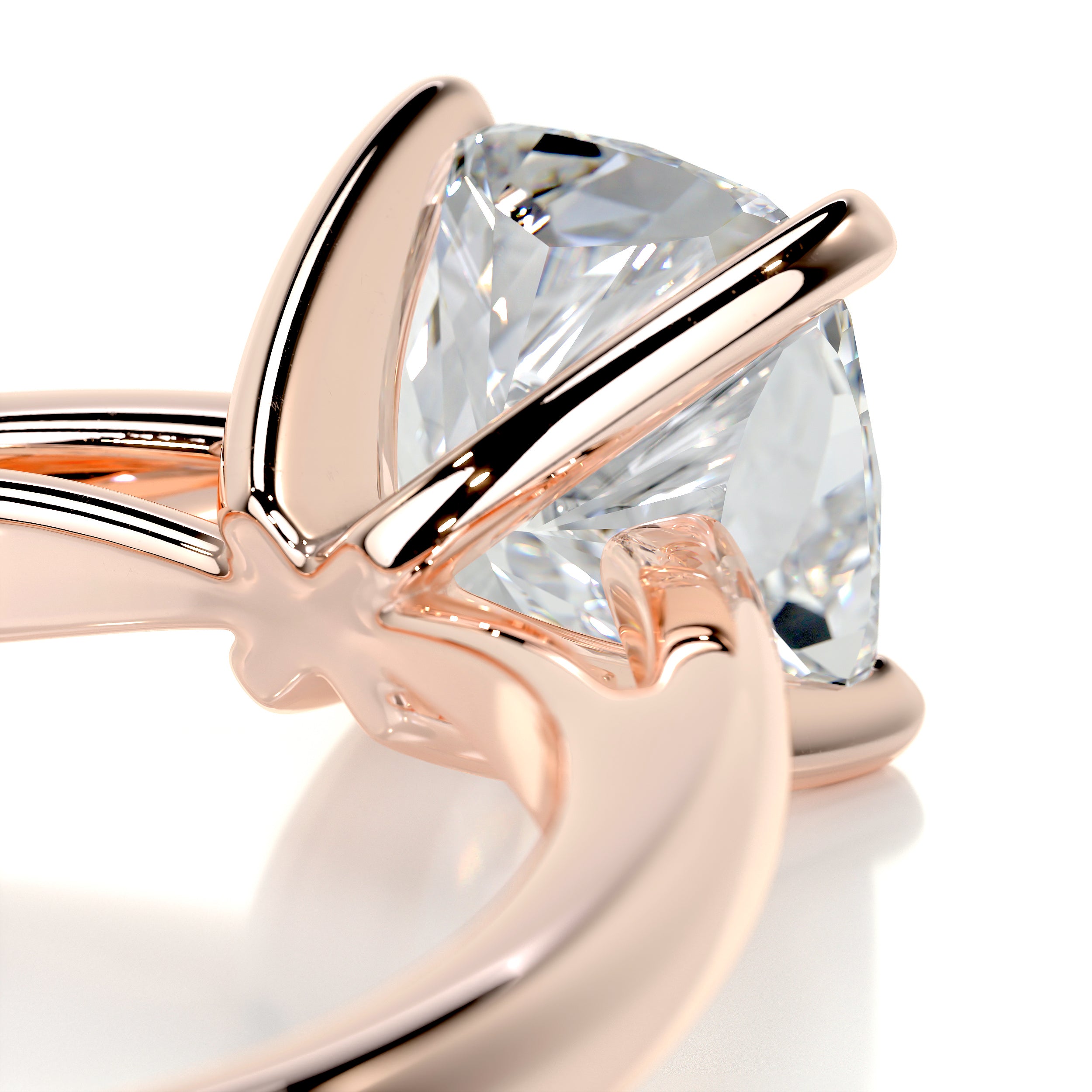 Diana Diamond Engagement Ring -14K Rose Gold