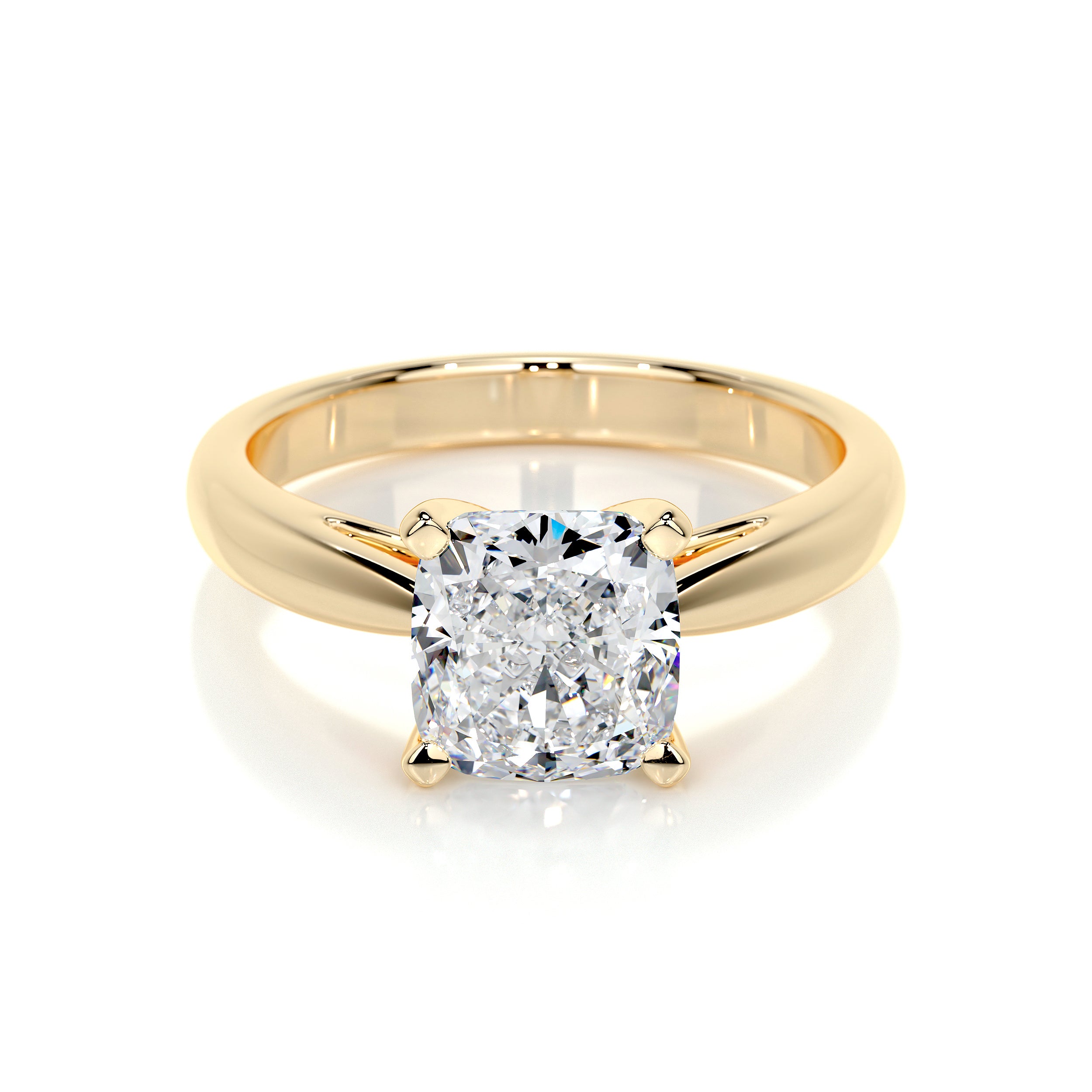 Diana Lab Grown Diamond Ring -18K Yellow Gold