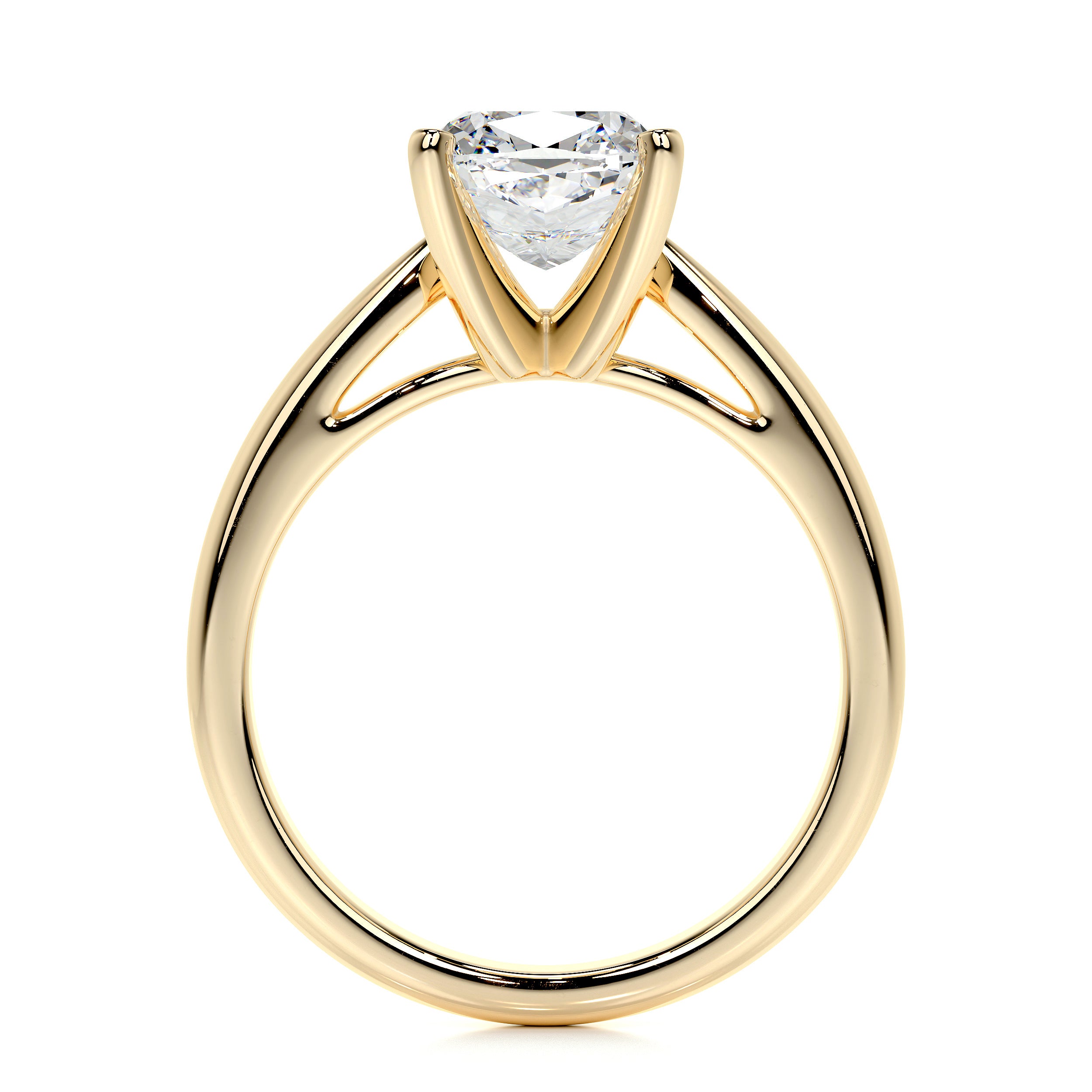 Diana Lab Grown Diamond Ring -18K Yellow Gold