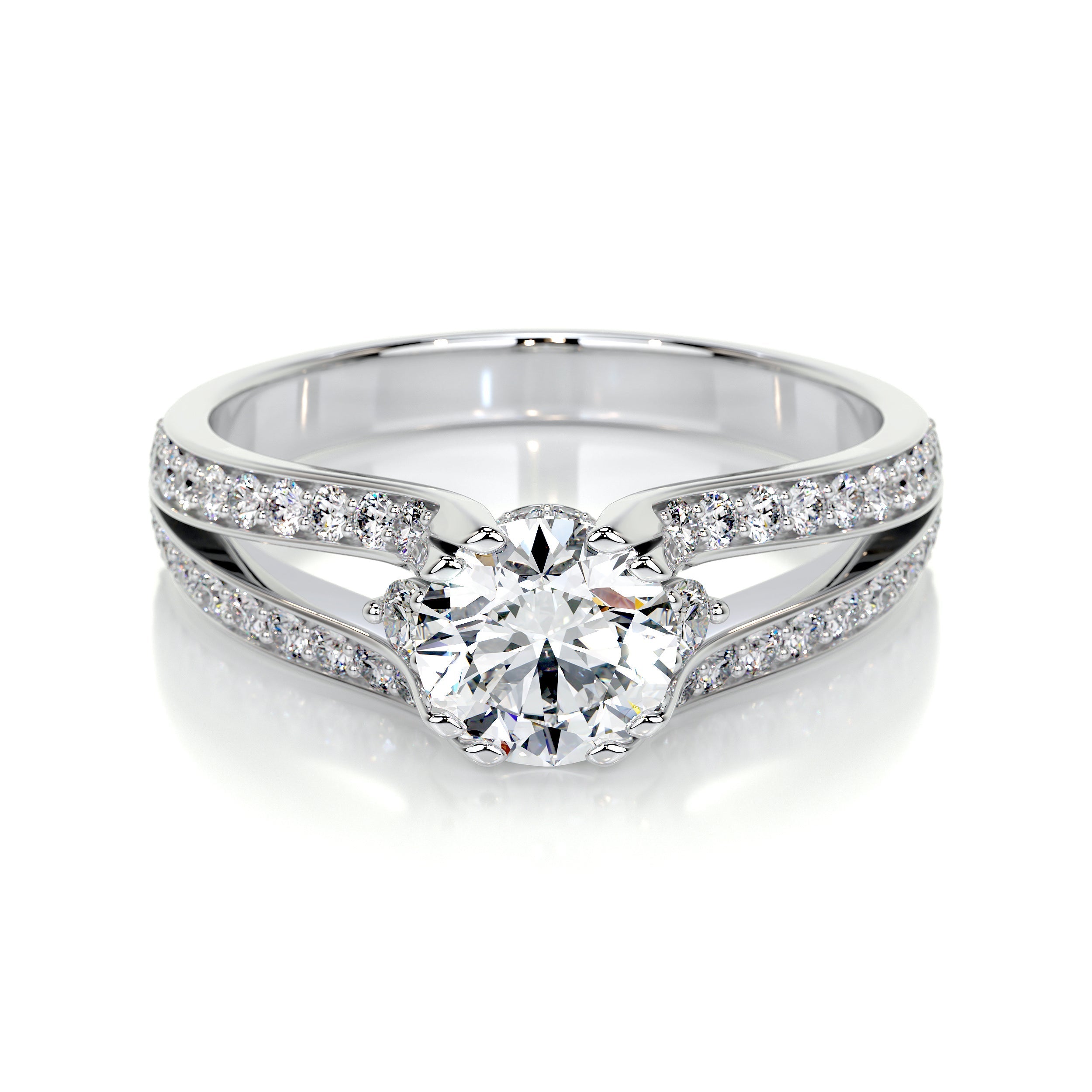 Alex Lab Grown Diamond Ring   (1.5 Carat) -Platinum