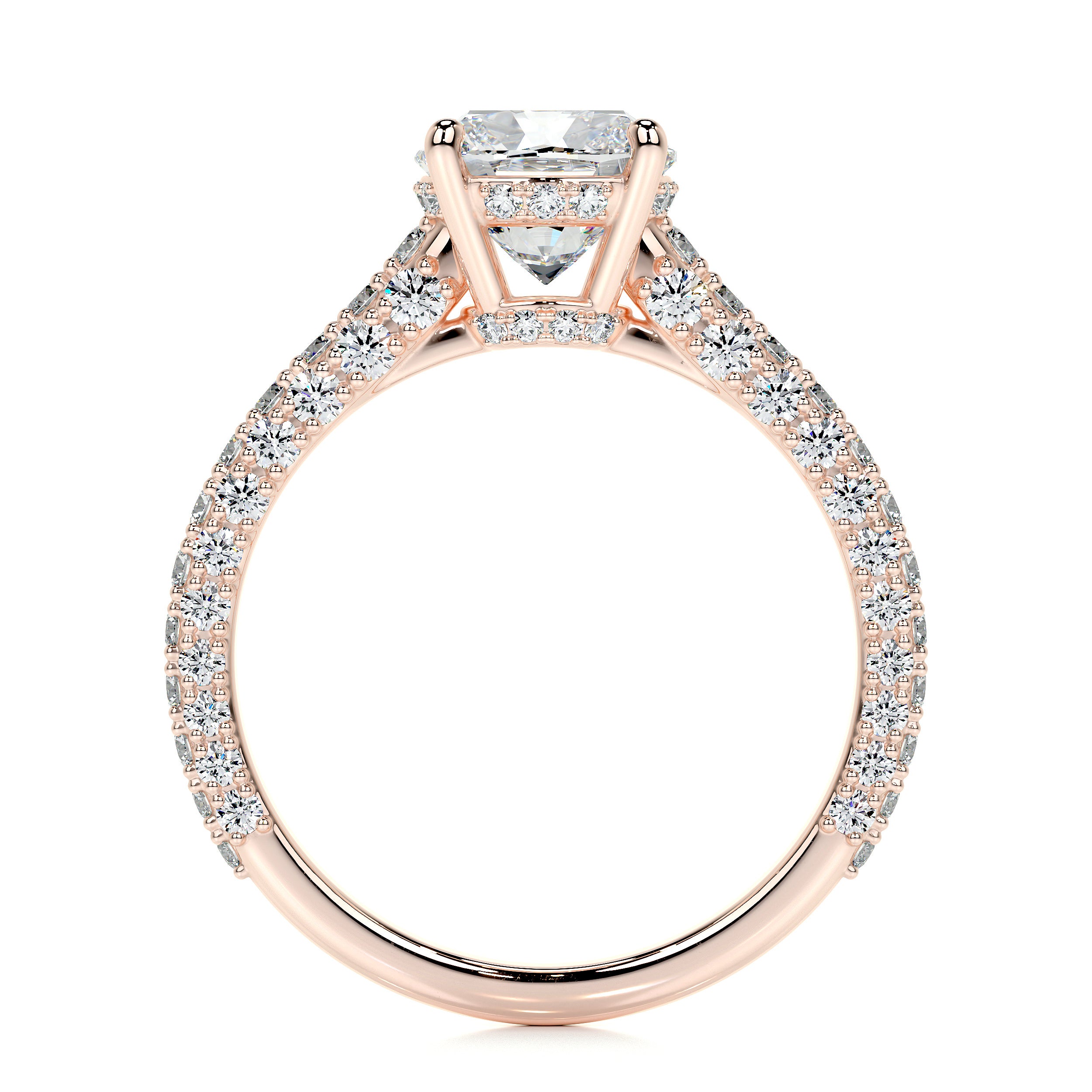 Fiona Lab Grown Diamond Ring -14K Rose Gold