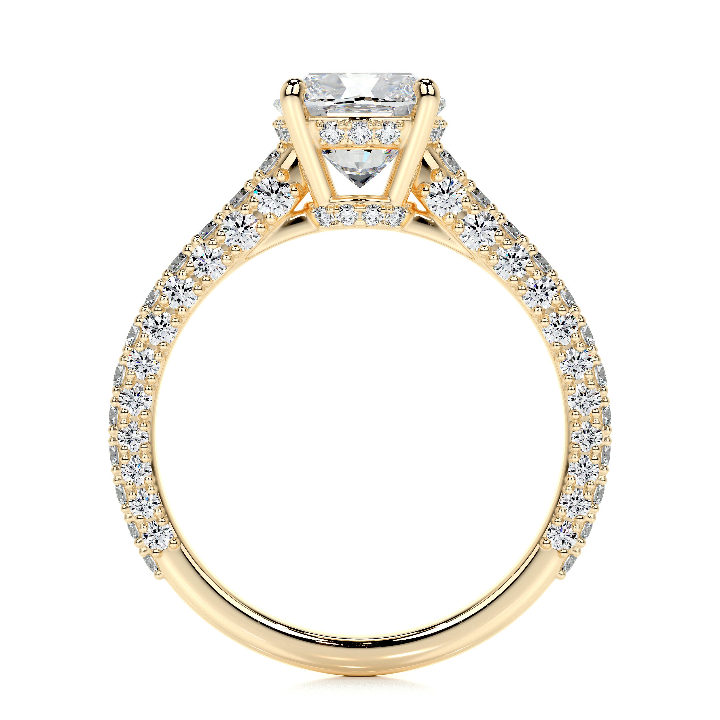 Fiona Lab Grown Diamond Ring -18K Yellow Gold