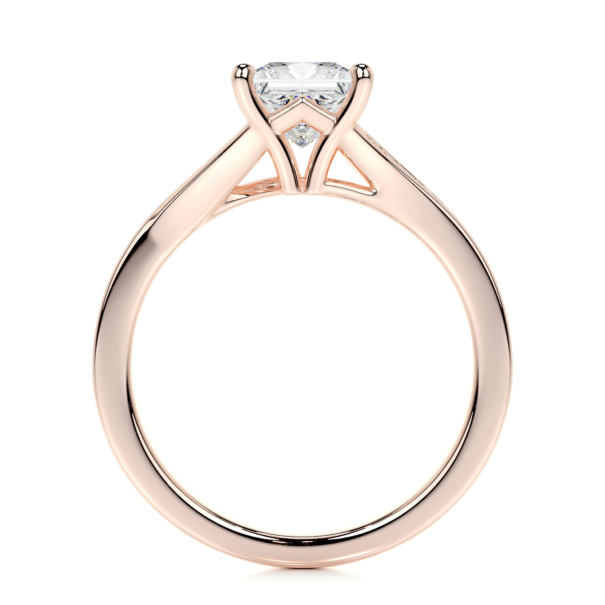 Alexandria Lab Grown Diamond Ring -14K Rose Gold