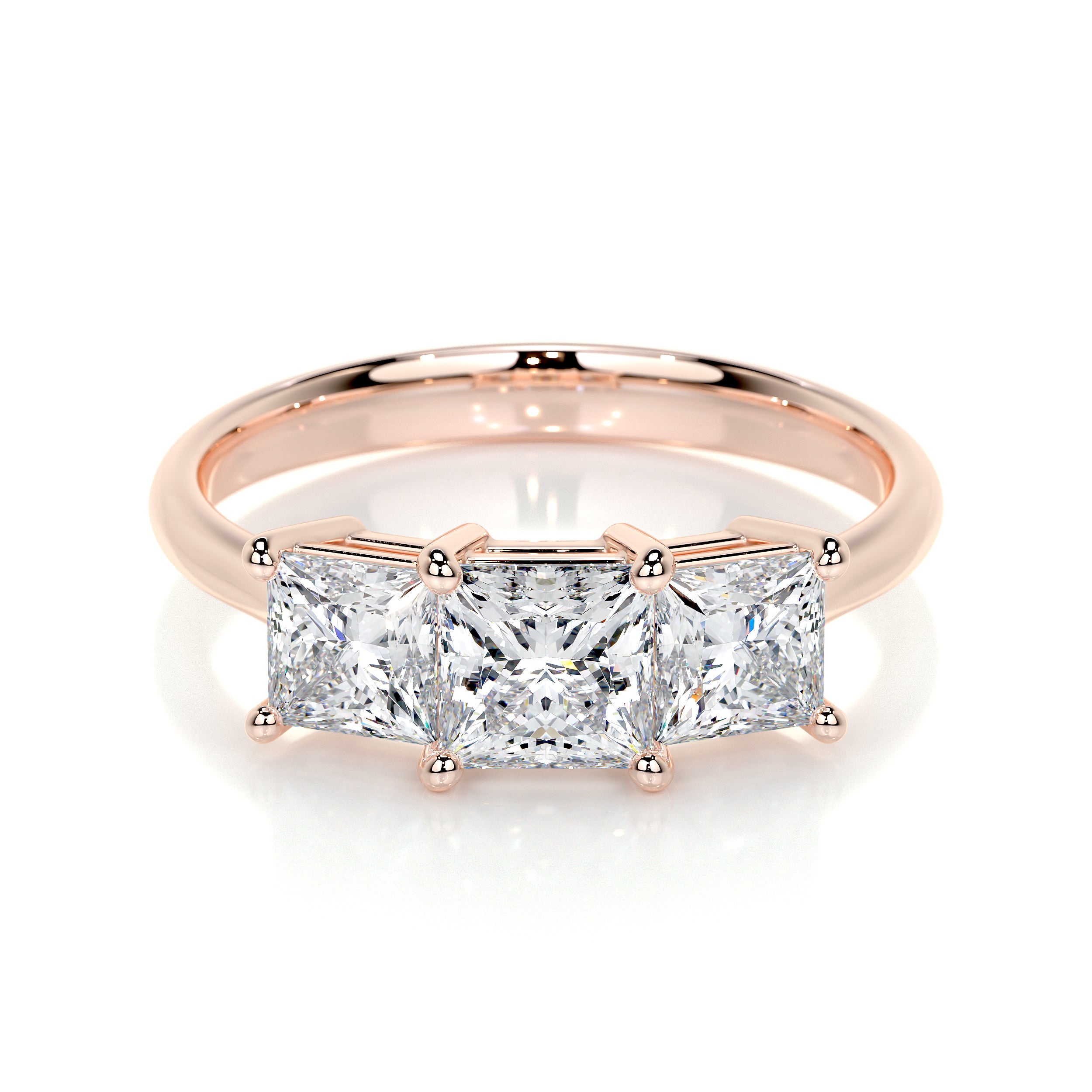 Amanda Lab Grown Diamond Ring -14K Rose Gold
