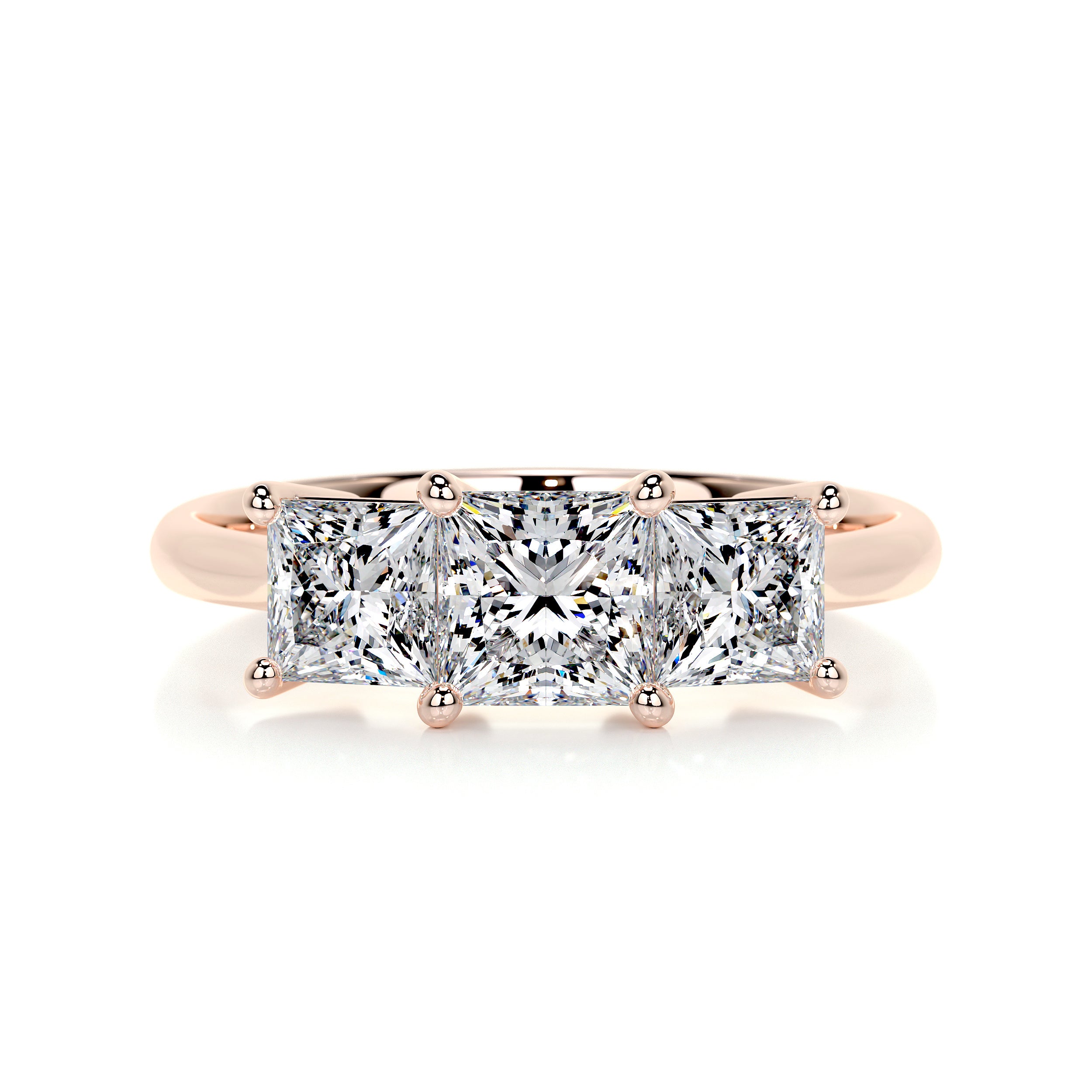 Amanda Diamond Engagement Ring -14K Rose Gold