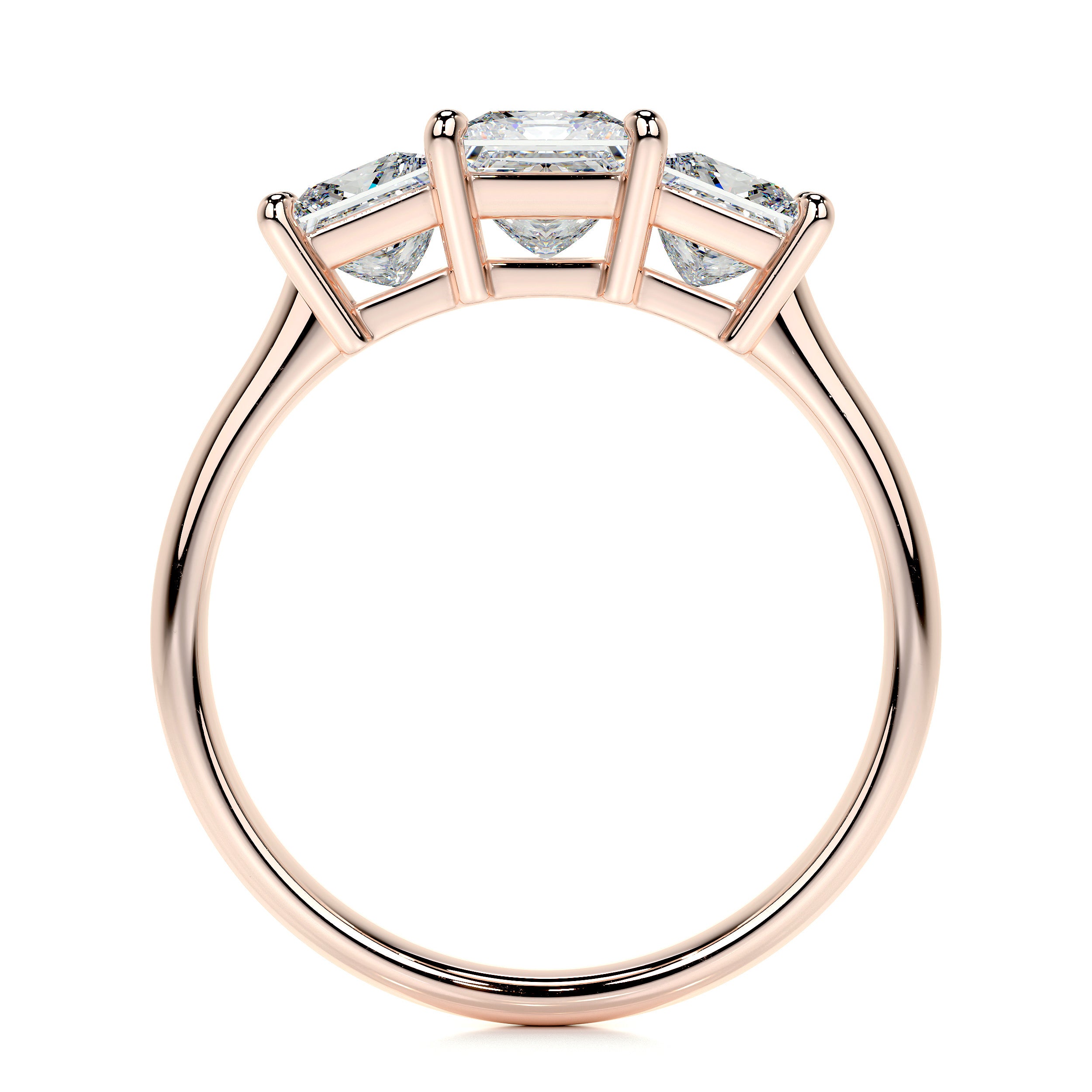 Amanda Lab Grown Diamond Ring -14K Rose Gold
