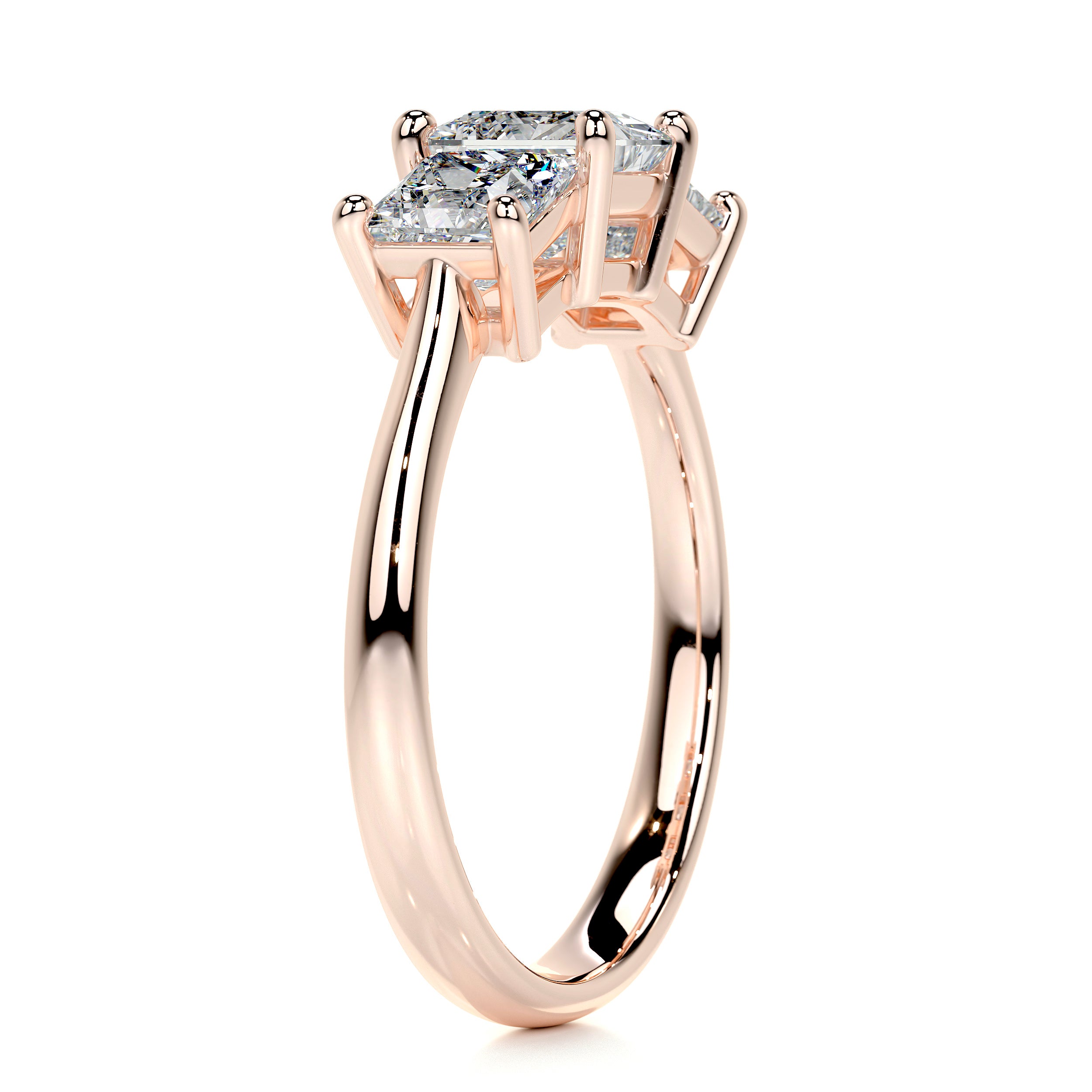 Amanda Diamond Engagement Ring -14K Rose Gold