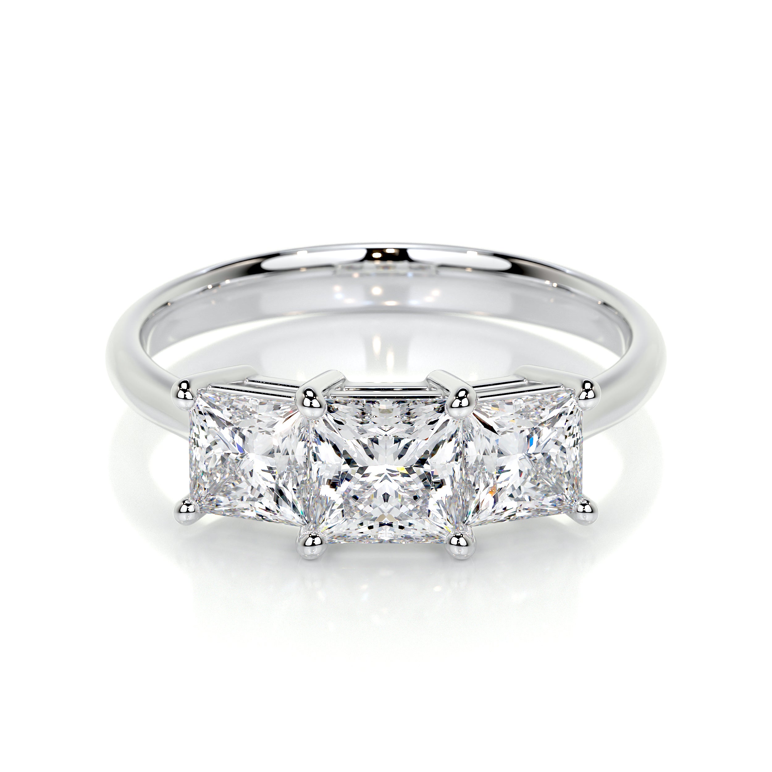 Amanda Lab Grown Diamond Ring -14K White Gold