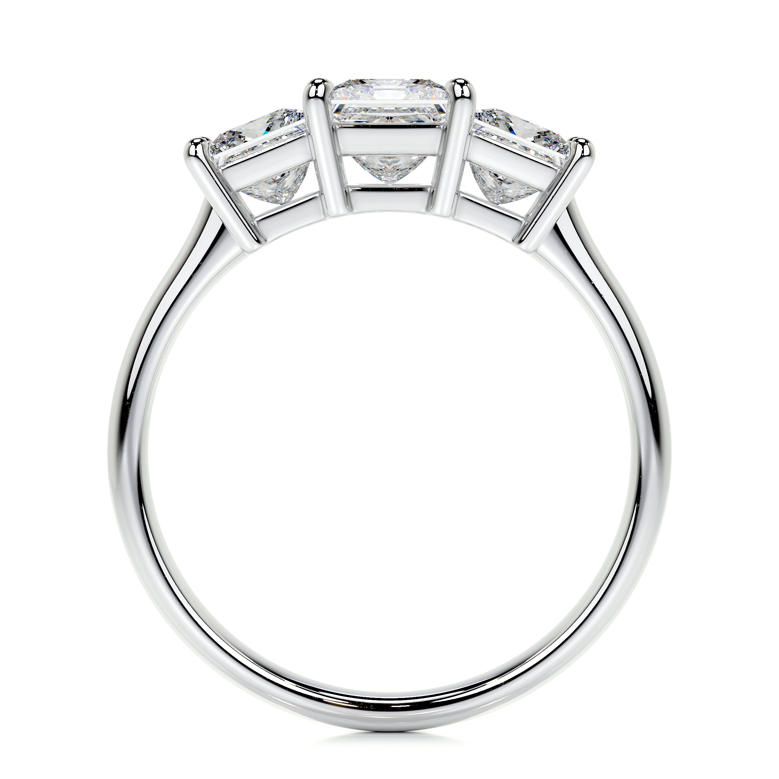 Amanda Lab Grown Diamond Ring -14K White Gold