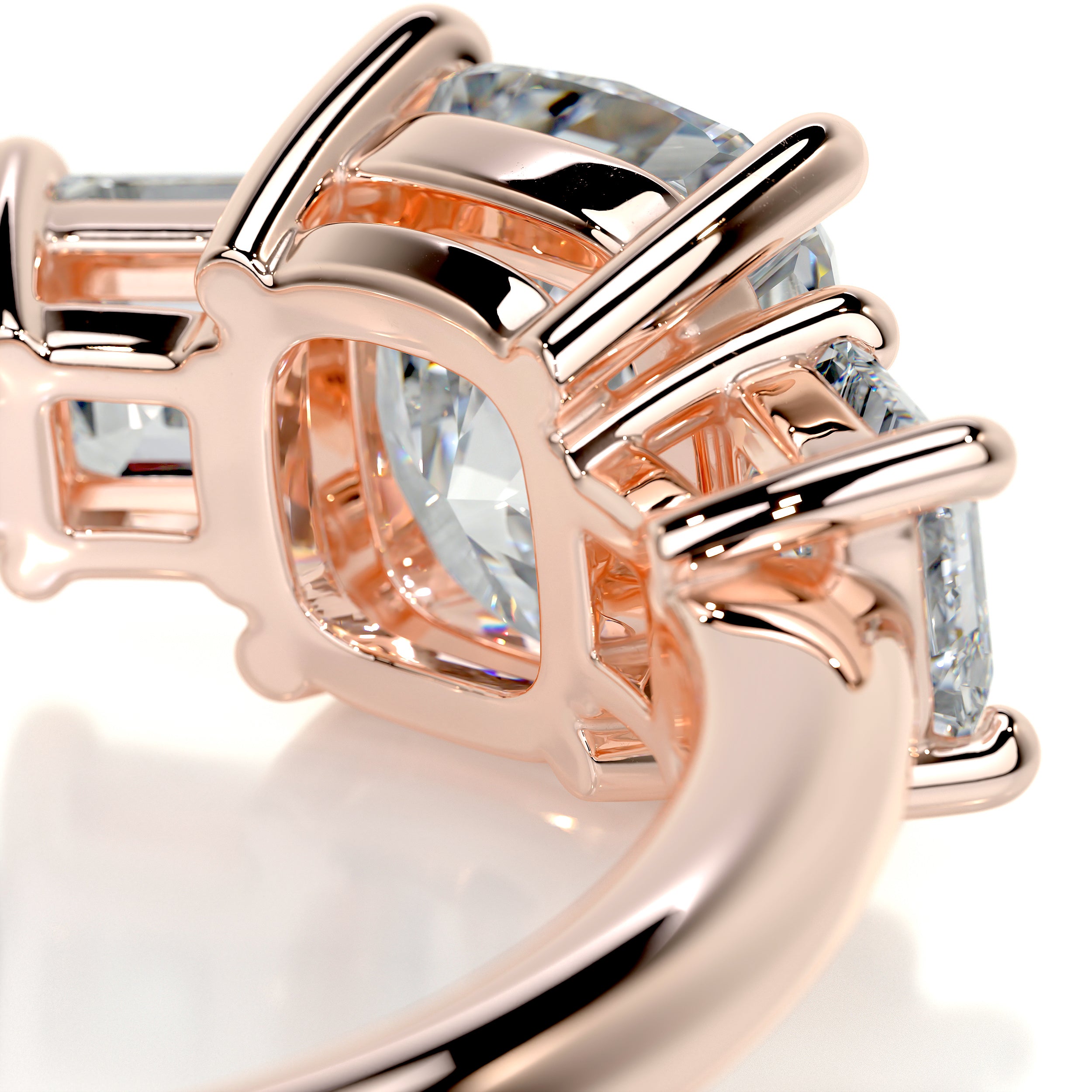 Amanda Diamond Engagement Ring -14K Rose Gold
