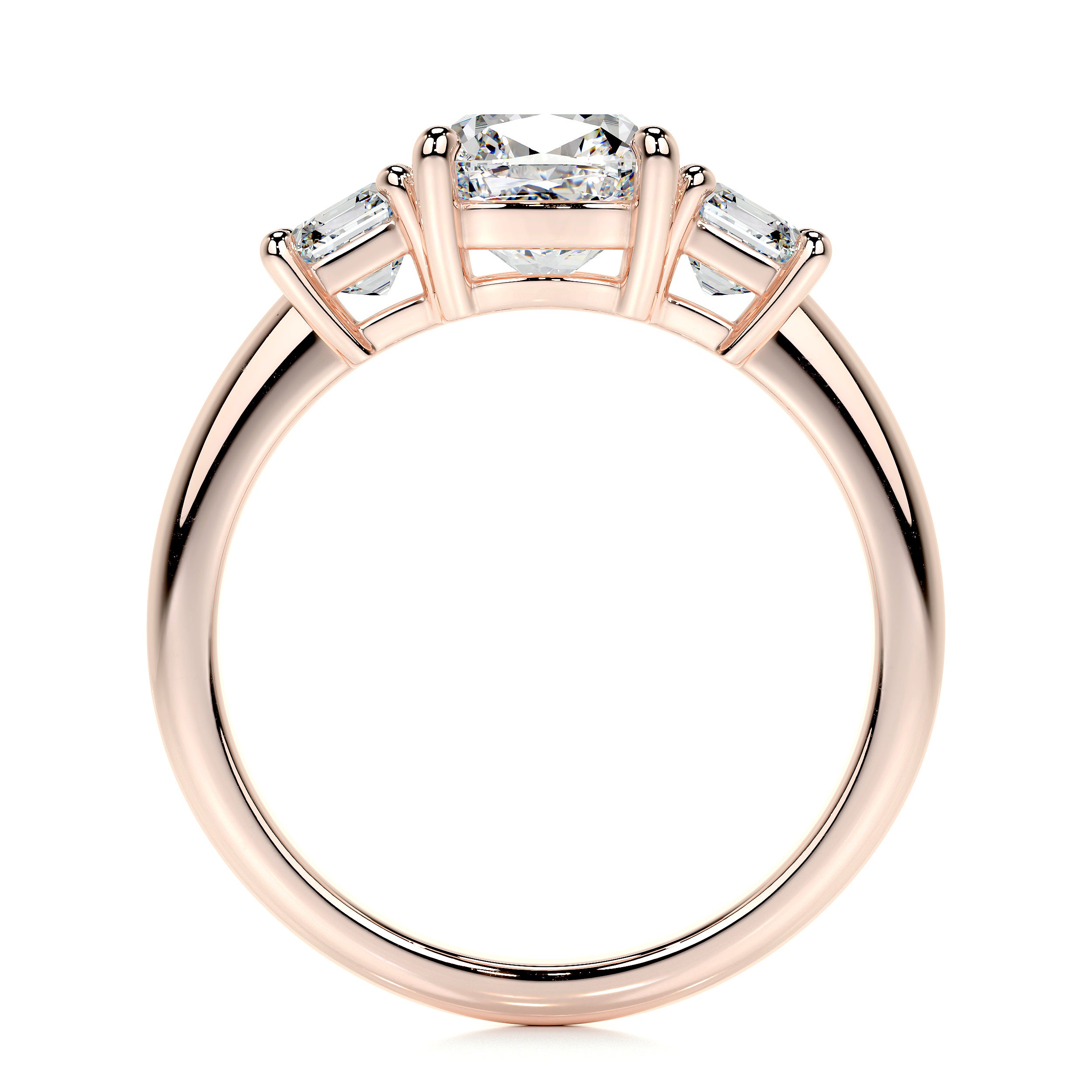 Amanda Lab Grown Diamond Ring -14K Rose Gold