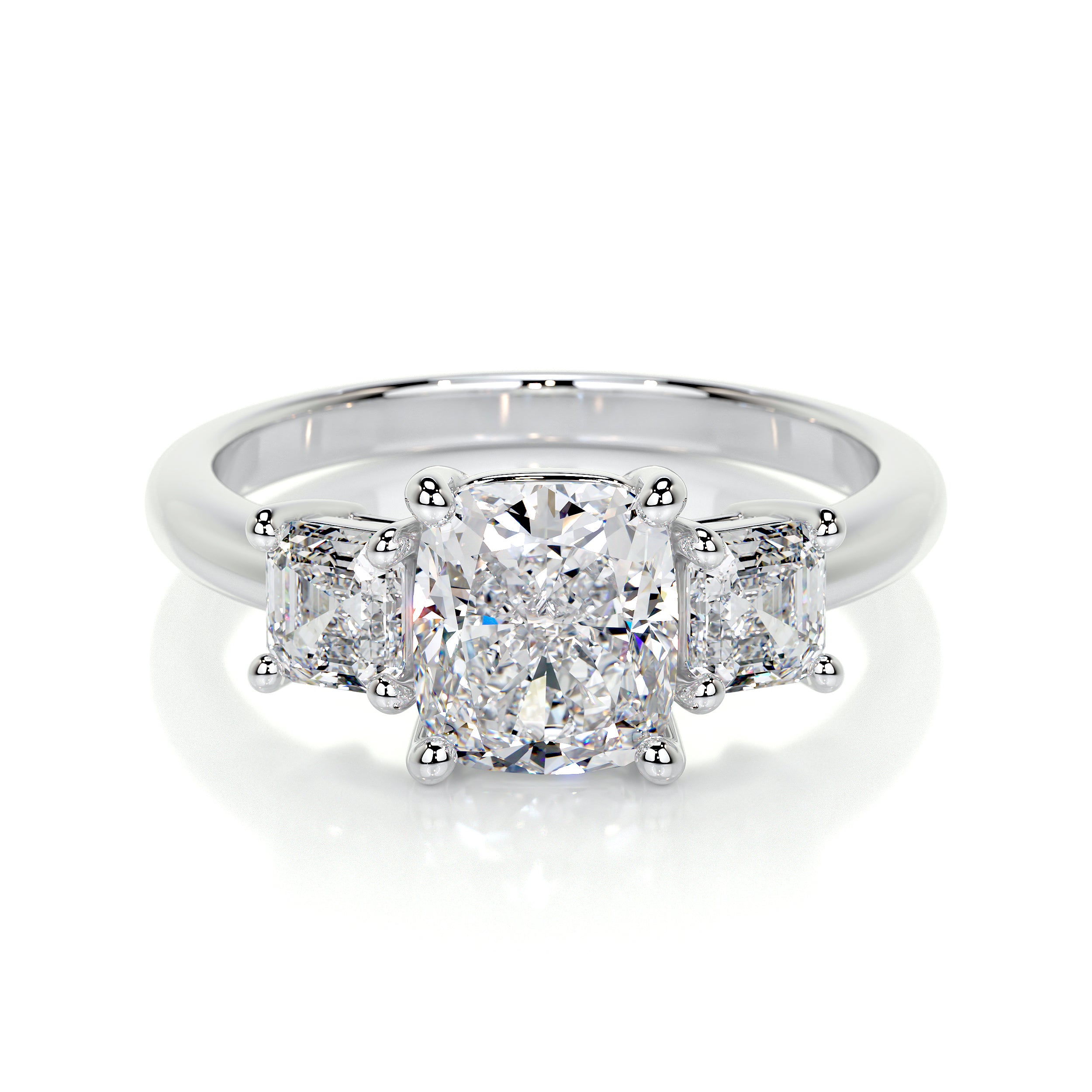 Amanda Lab Grown Diamond Ring -18K White Gold