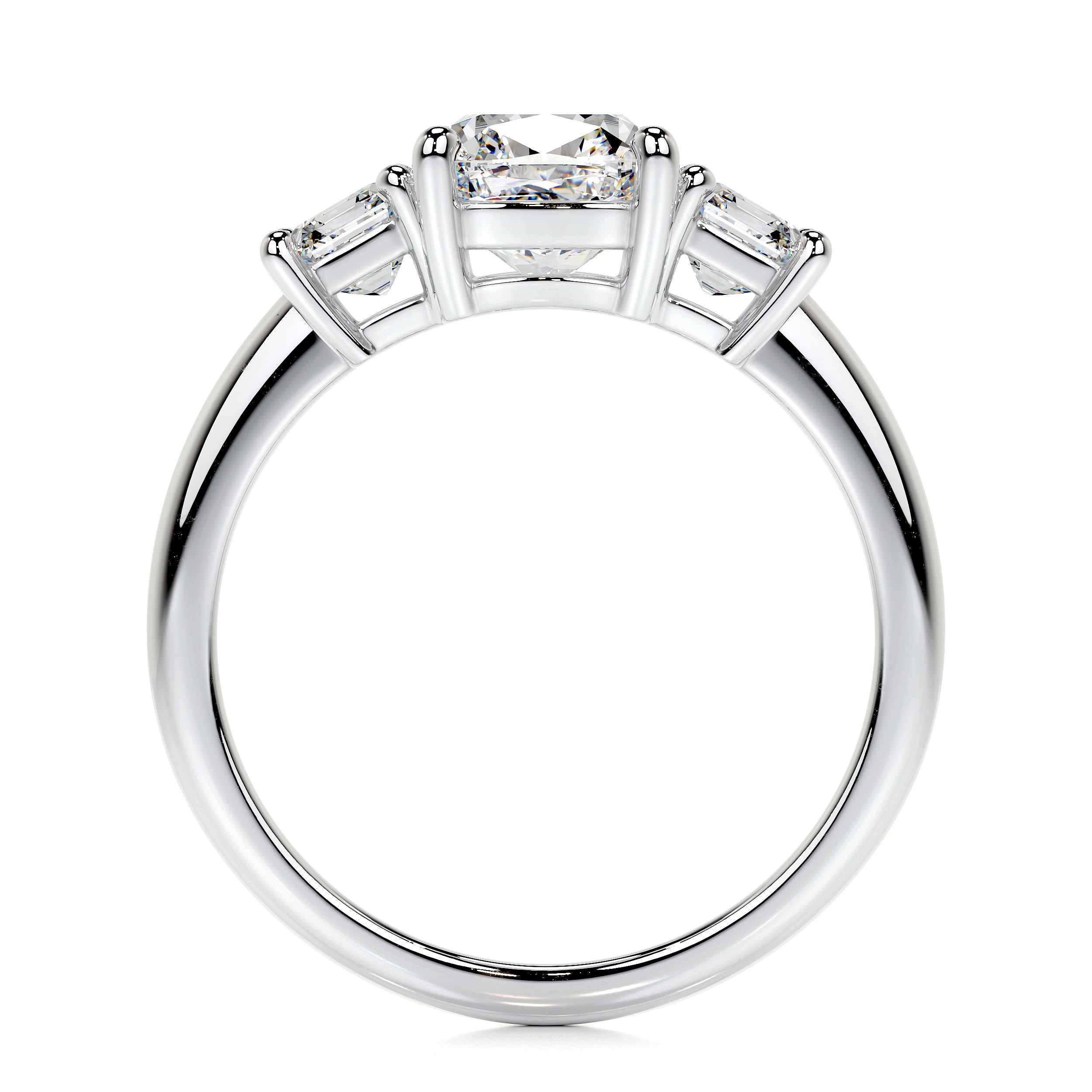 Amanda Lab Grown Diamond Ring -18K White Gold