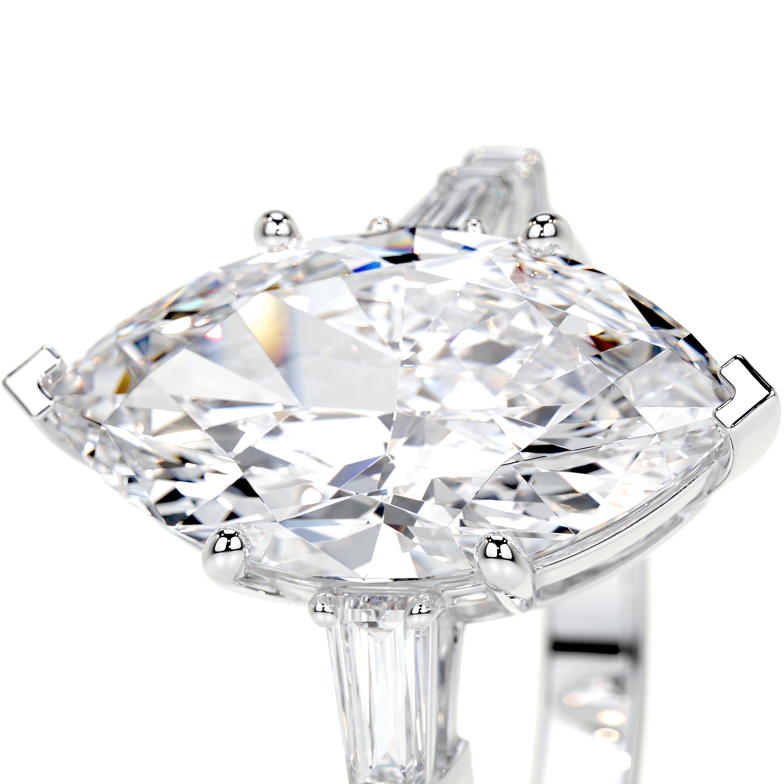 Tessa Lab Grown Diamond Ring -14K White Gold