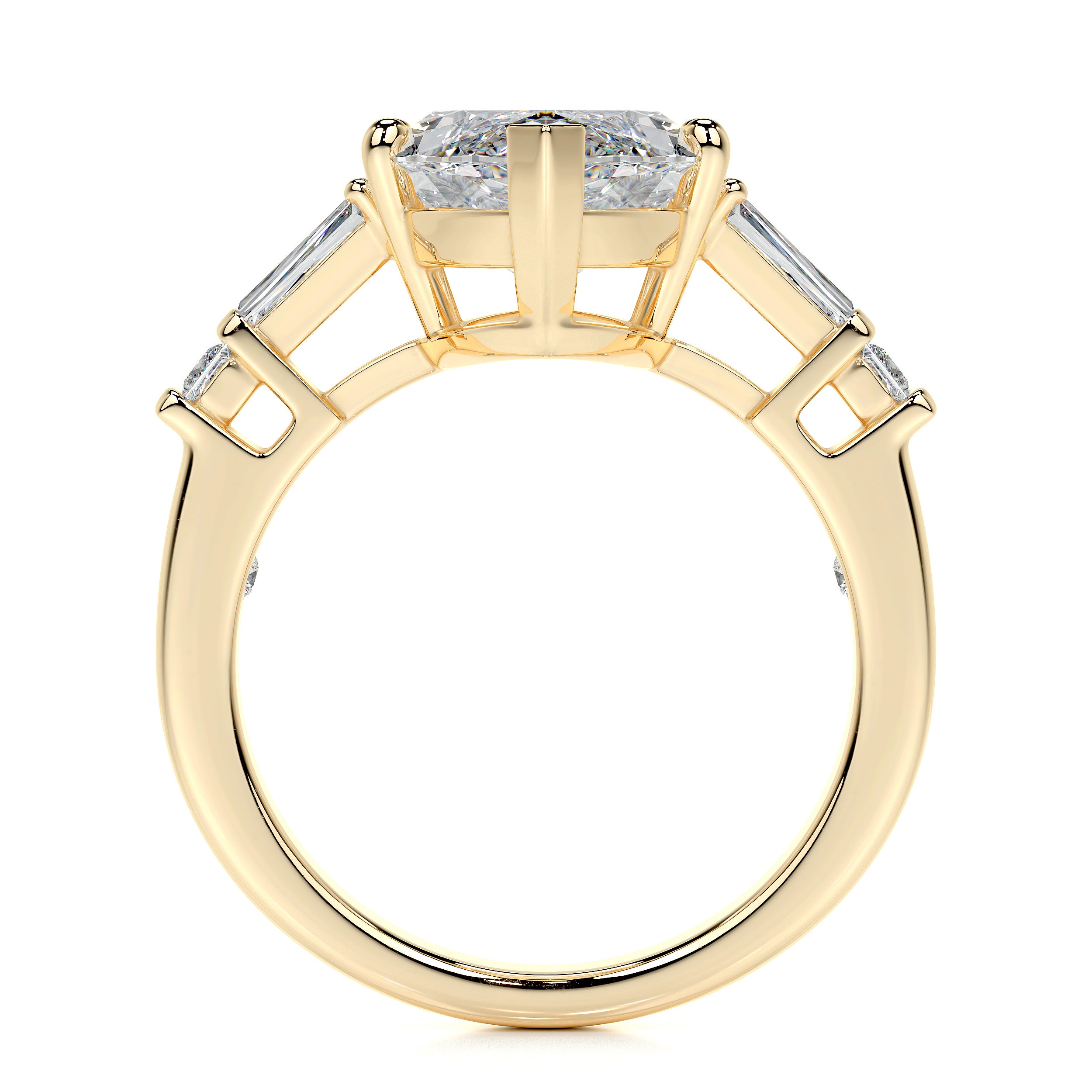 Tessa Lab Grown Diamond Ring -18K Yellow Gold