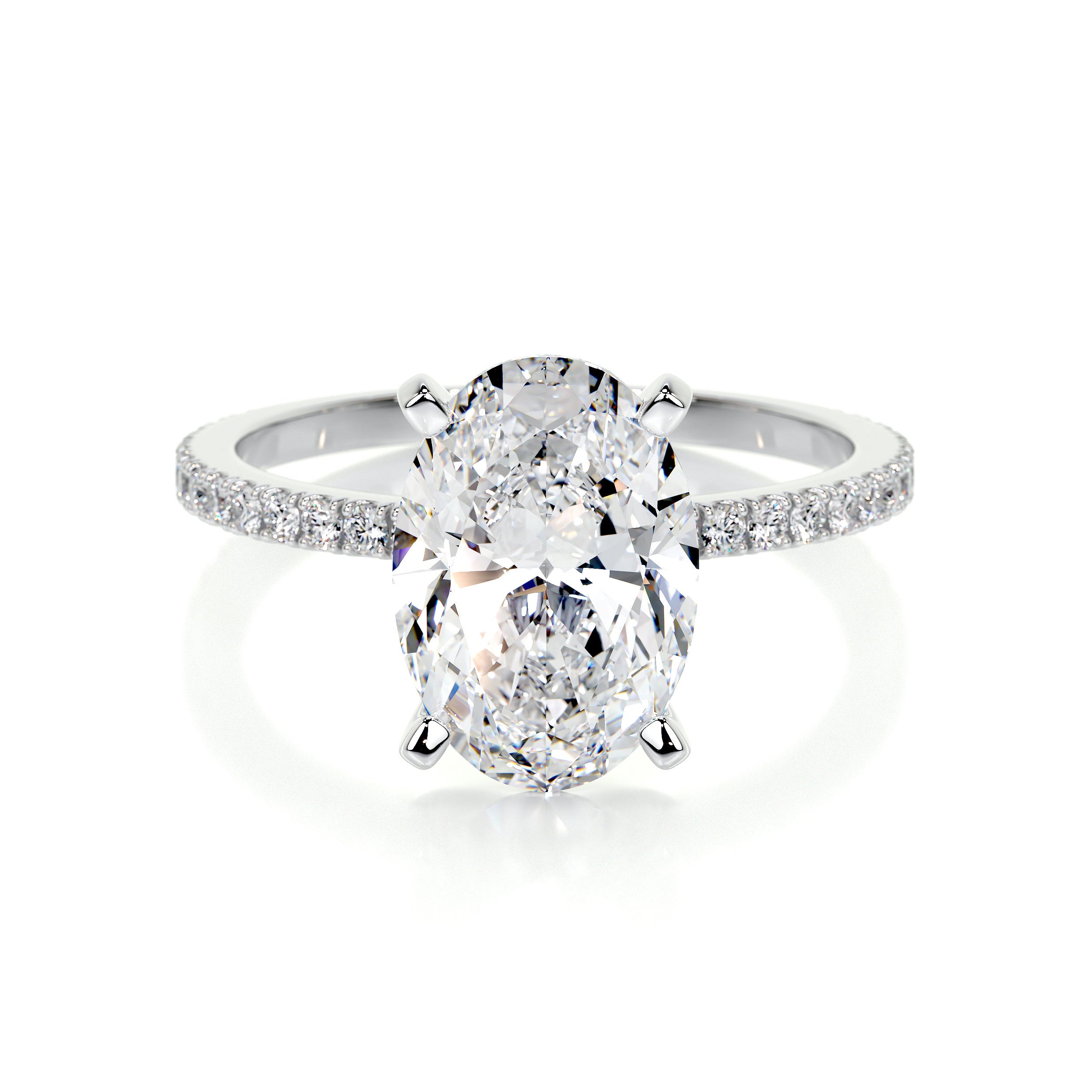 Stephanie Lab Grown Diamond Ring -Platinum