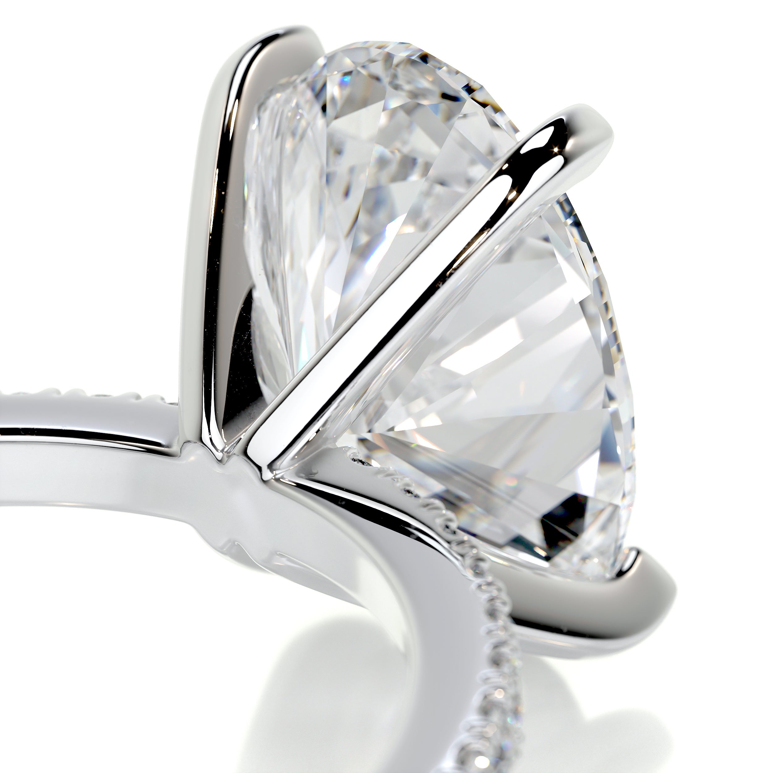 Stephanie Diamond Engagement Ring -Platinum