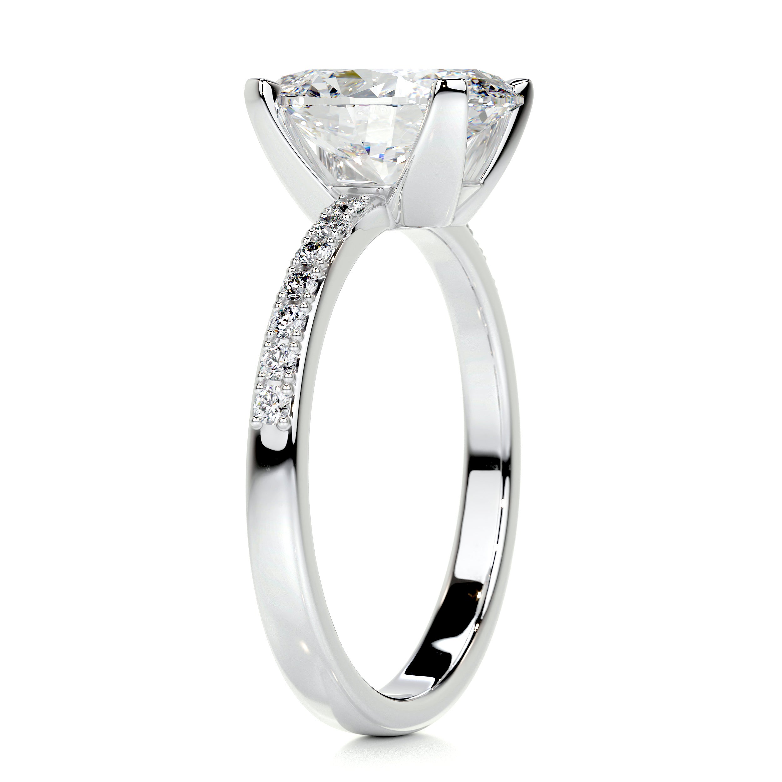 Samantha Diamond Engagement Ring -Platinum