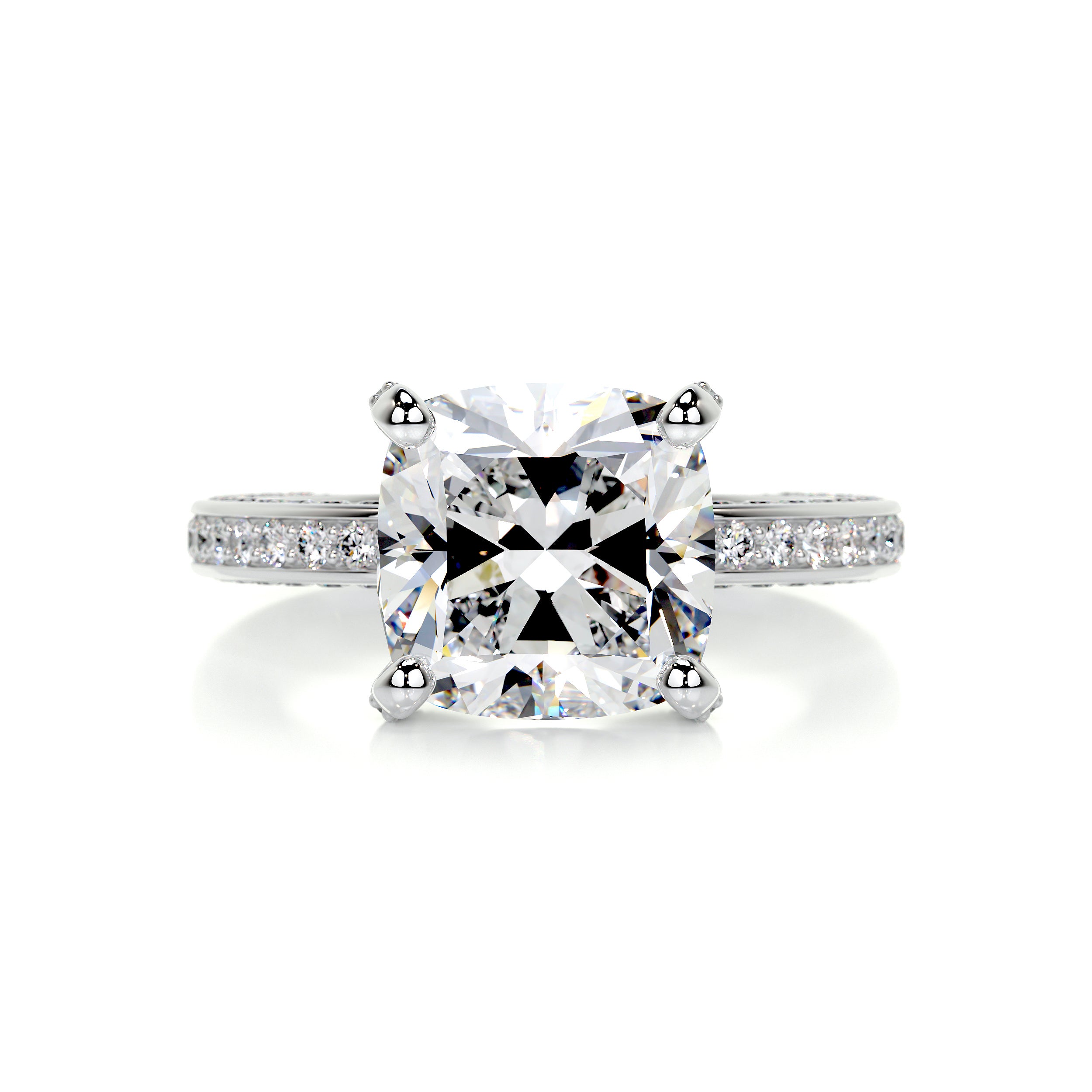 Lyric Diamond Engagement Ring -Platinum