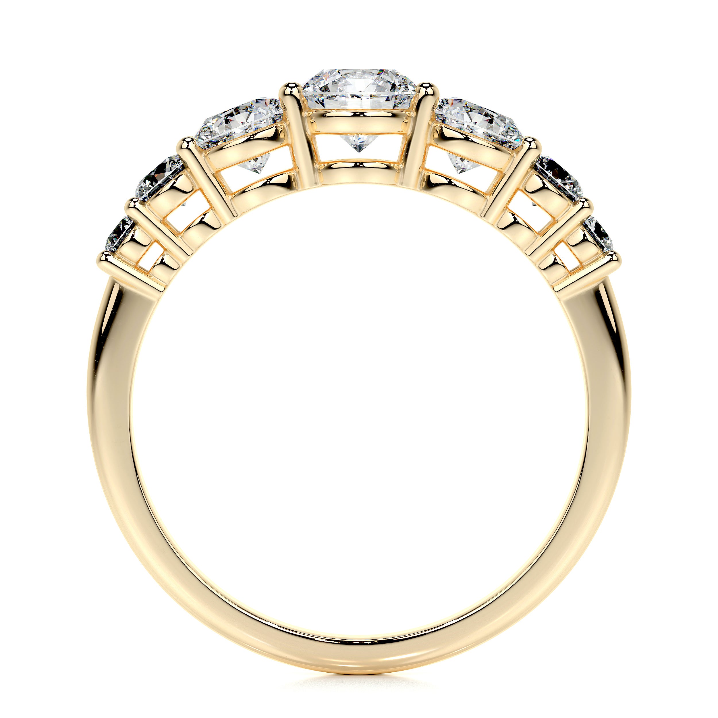 Makenzi Lab Grown Diamond Ring -18K Yellow Gold